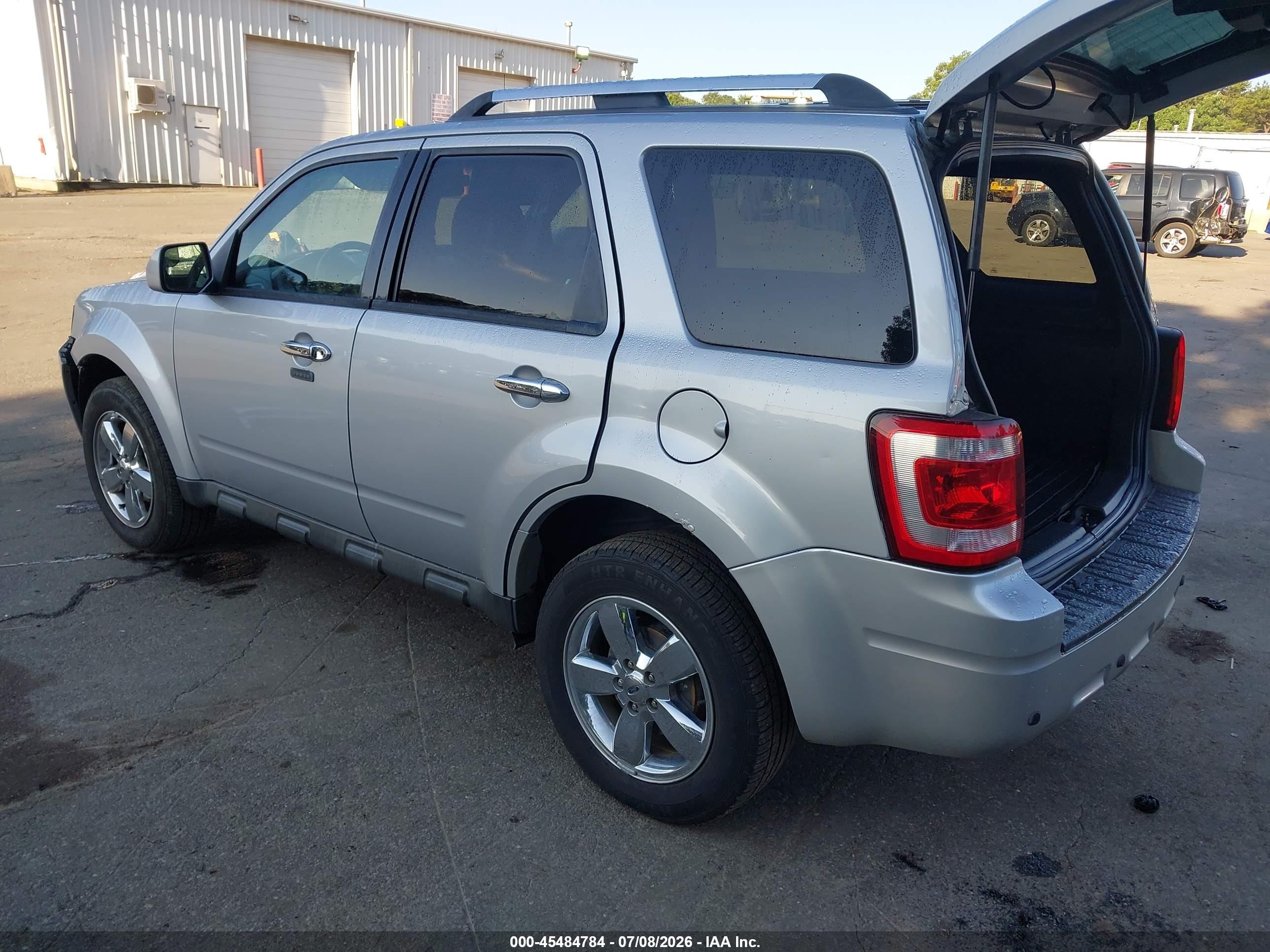 2012 Ford Escape Limited Silver vin: 1FMCU9EG2CKA32268