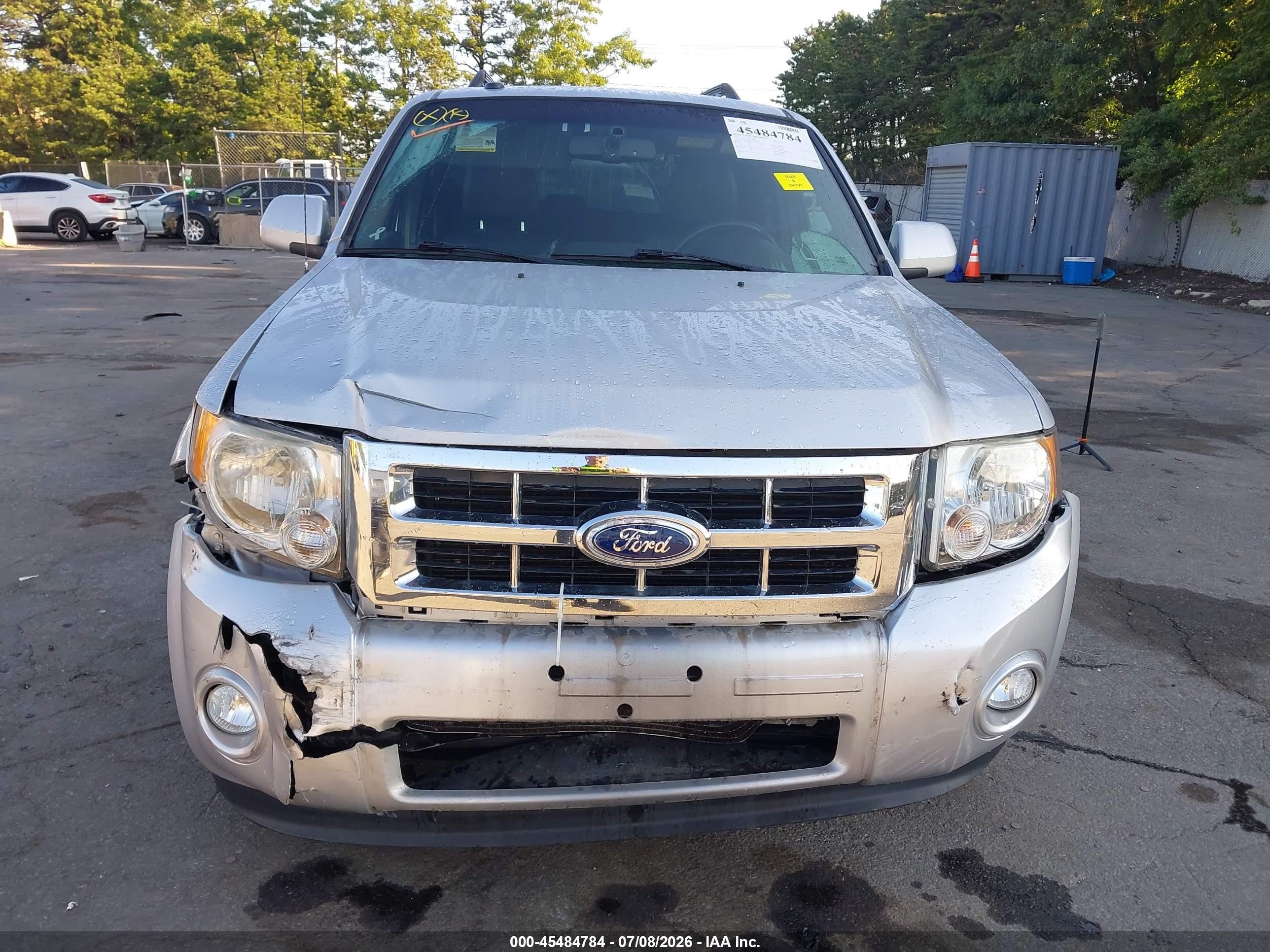 2012 Ford Escape Limited Silver vin: 1FMCU9EG2CKA32268