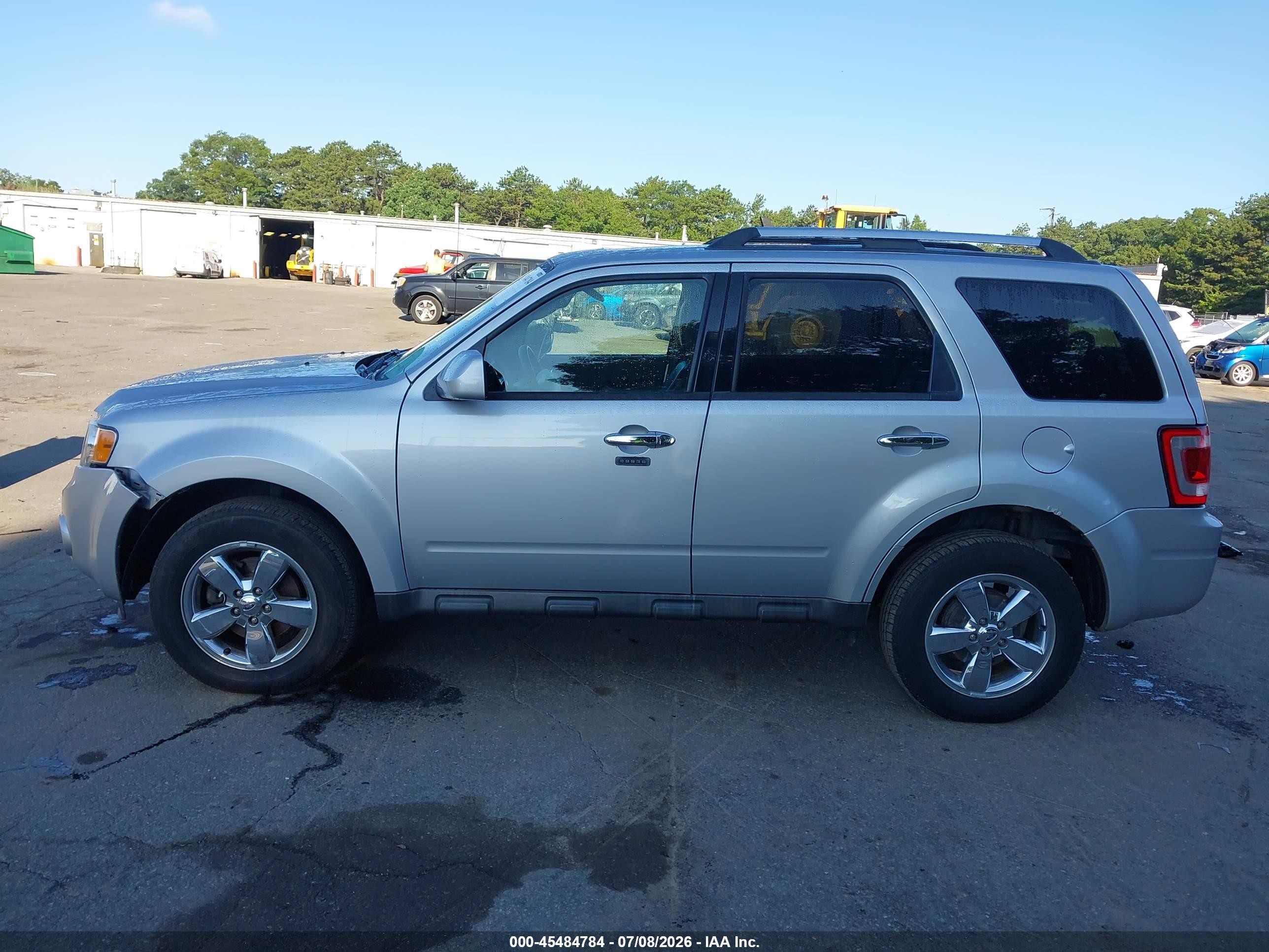 2012 Ford Escape Limited Silver vin: 1FMCU9EG2CKA32268