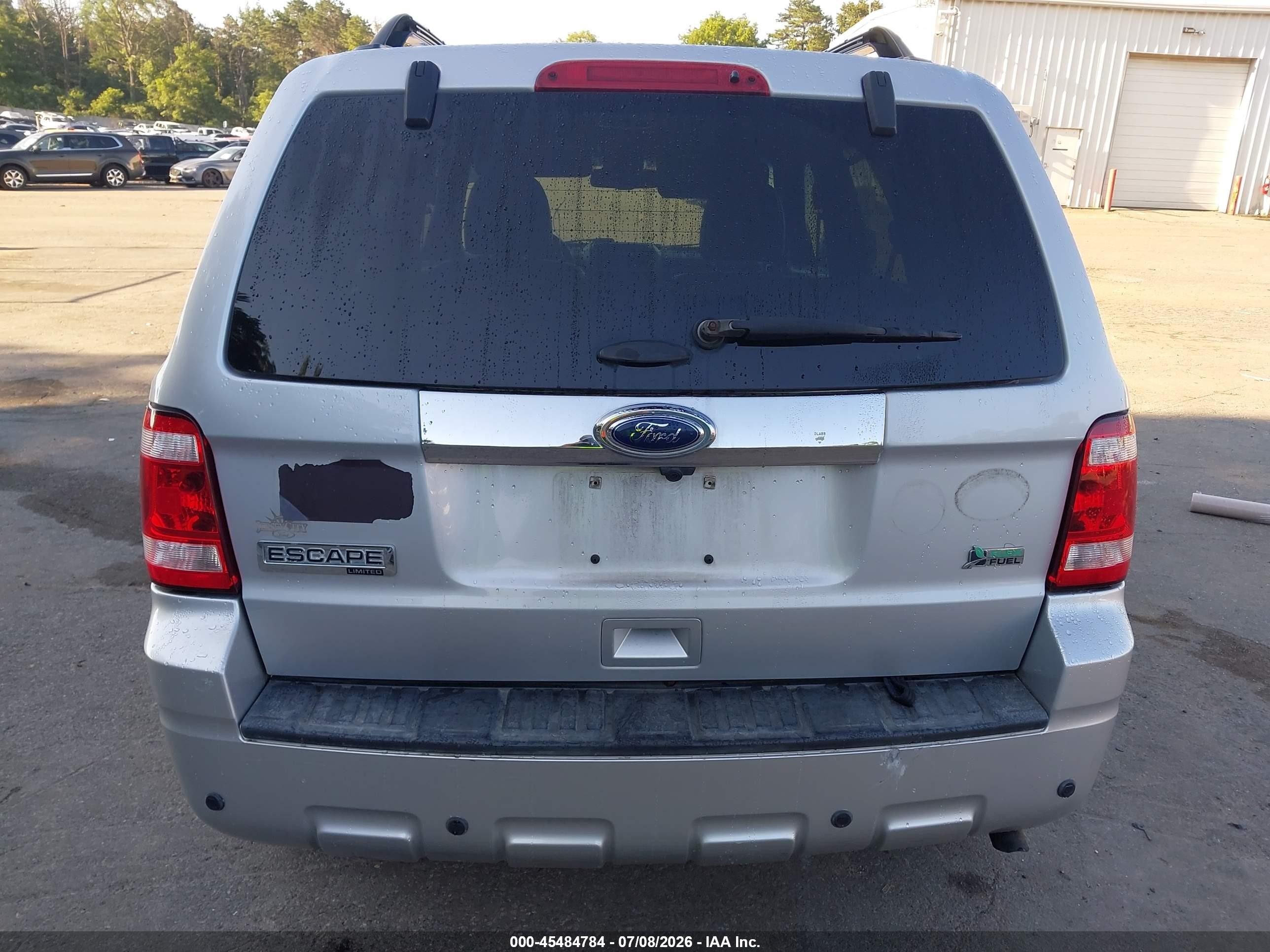 2012 Ford Escape Limited Silver vin: 1FMCU9EG2CKA32268
