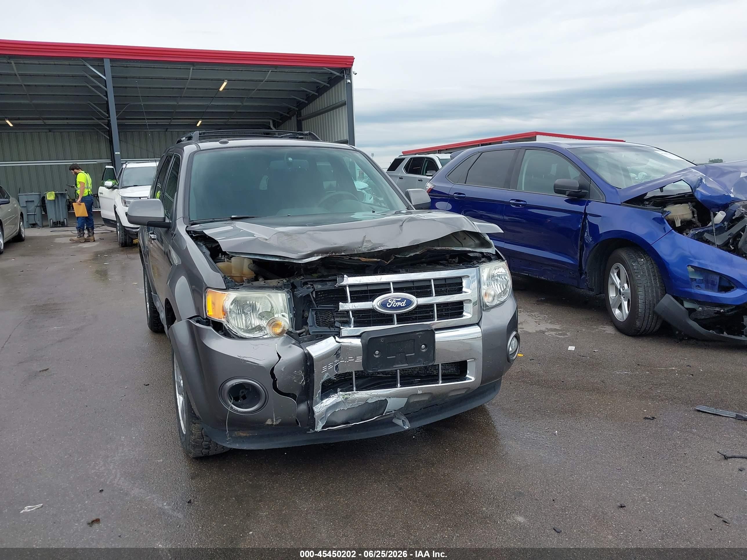 2012 Ford Escape Limited Gray vin: 1FMCU9EG2CKA35347