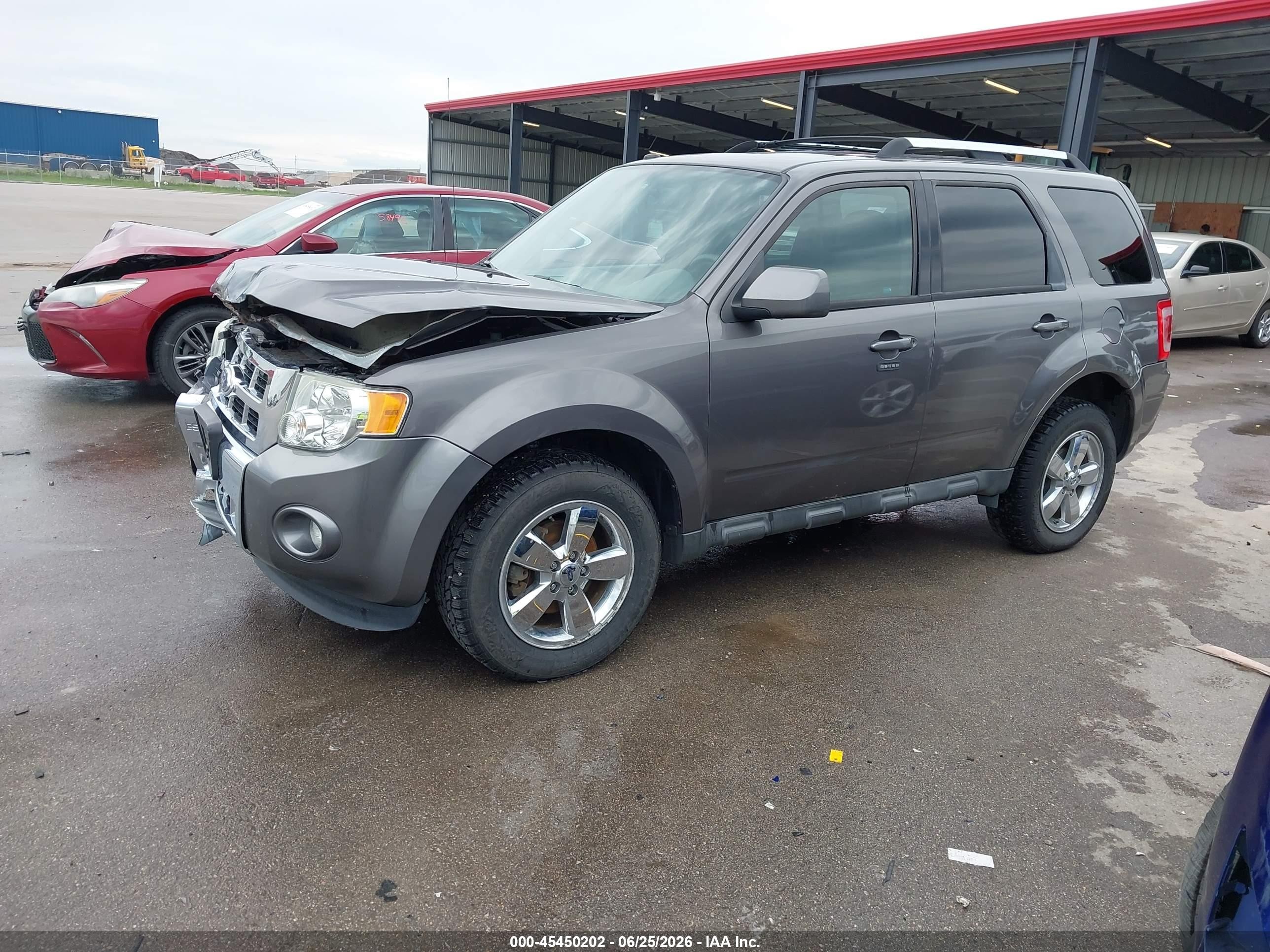 2012 Ford Escape Limited Gray vin: 1FMCU9EG2CKA35347