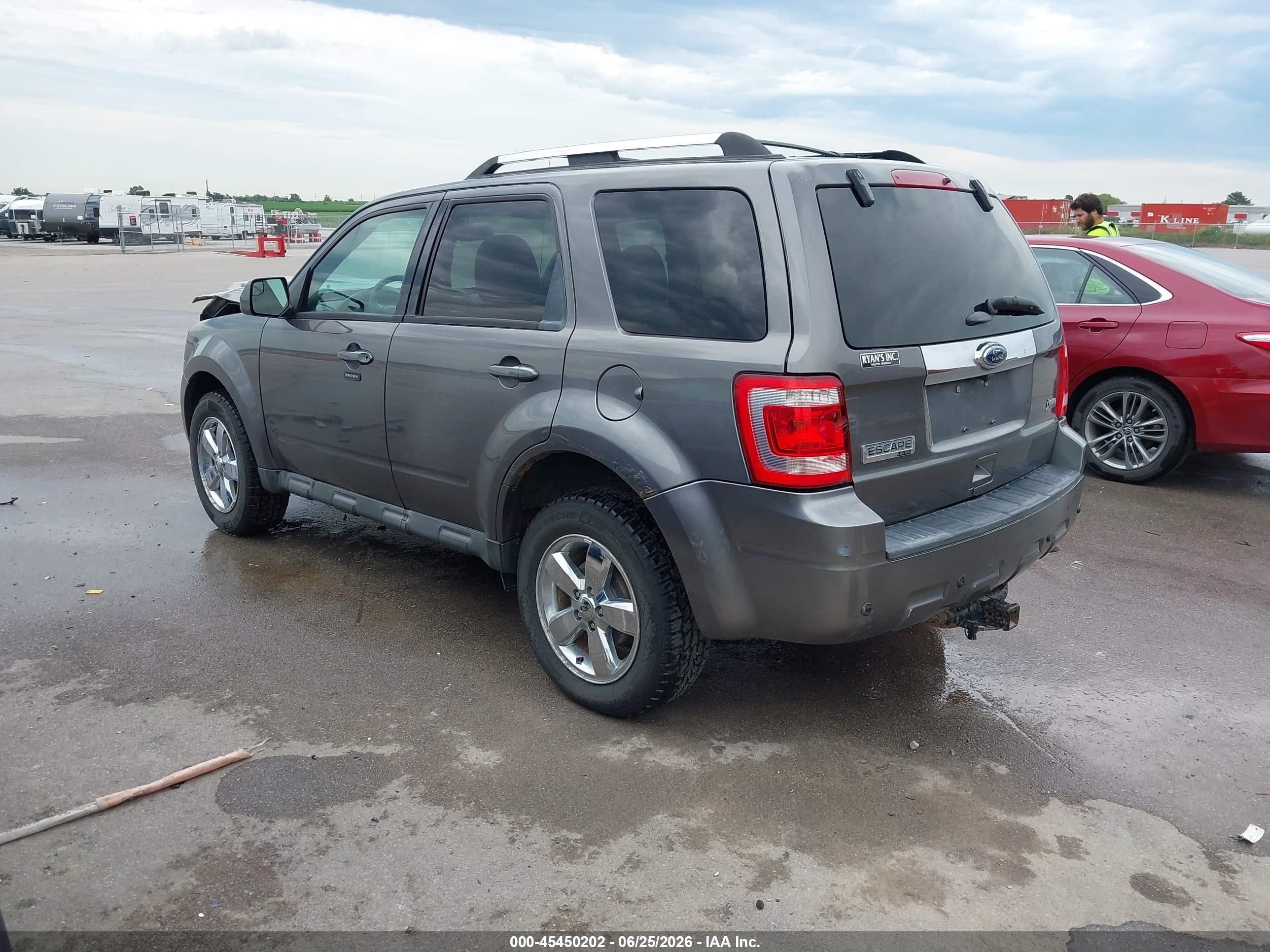 2012 Ford Escape Limited Gray vin: 1FMCU9EG2CKA35347