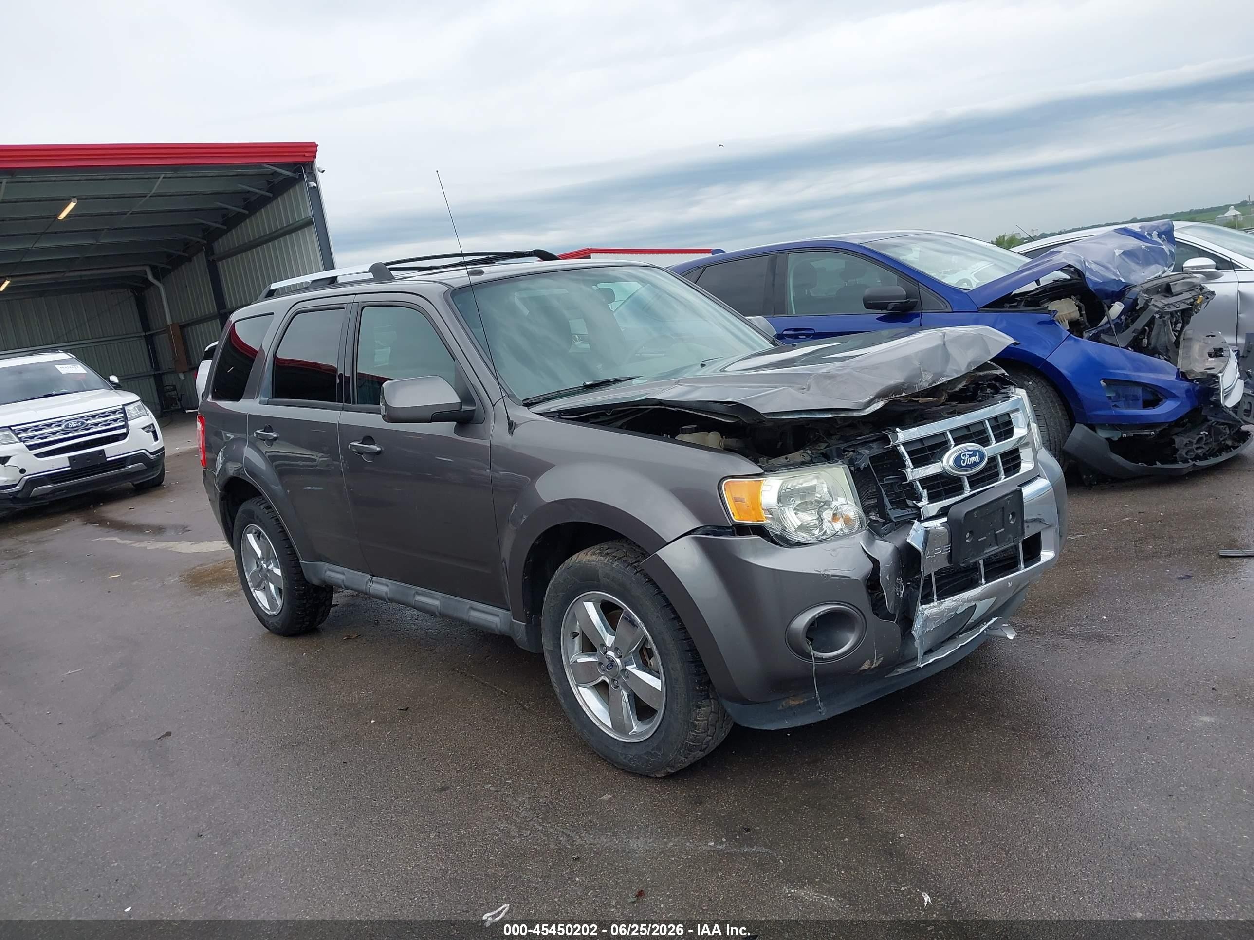2012 Ford Escape Limited Gray vin: 1FMCU9EG2CKA35347