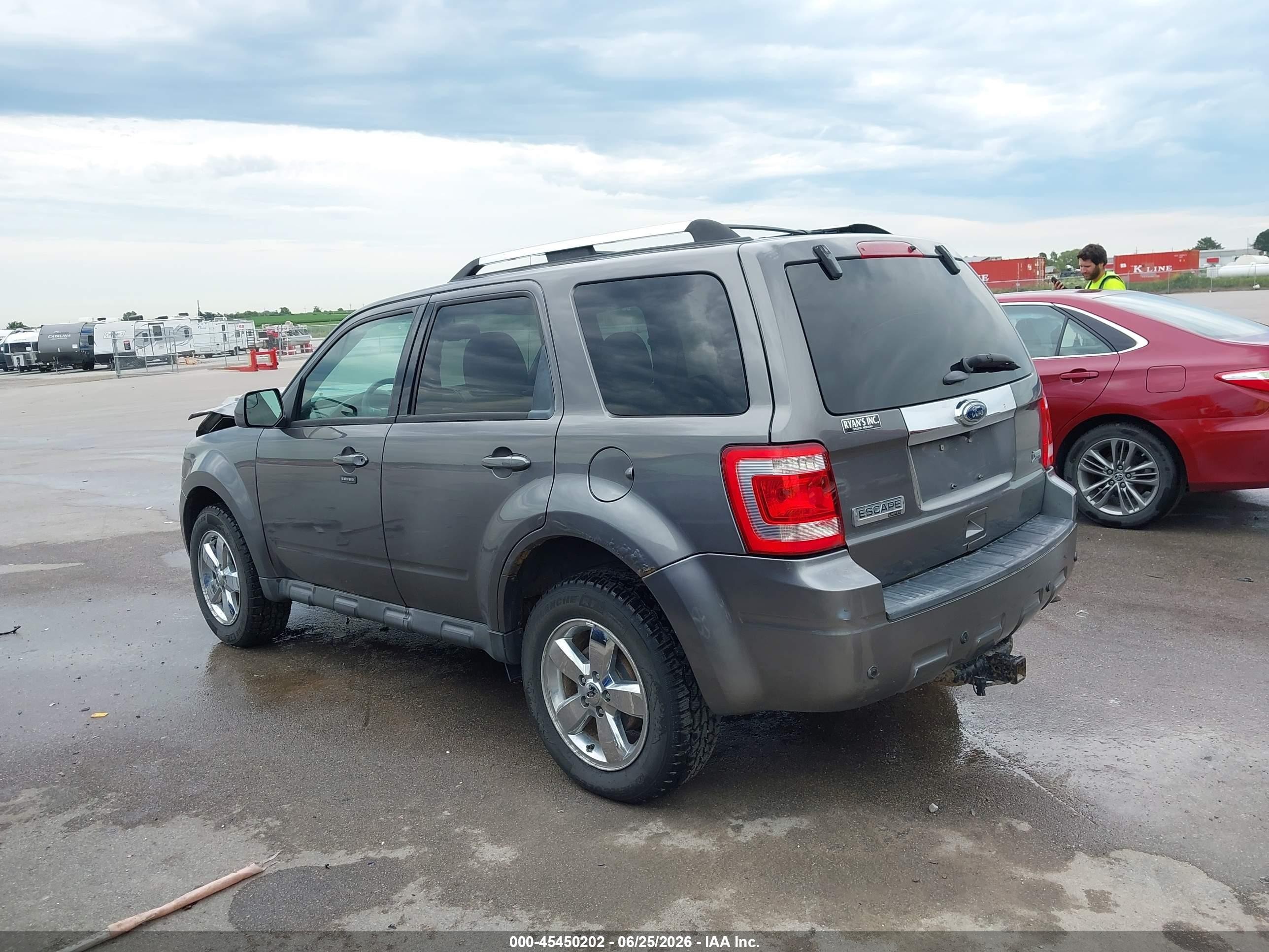 2012 Ford Escape Limited Gray vin: 1FMCU9EG2CKA35347