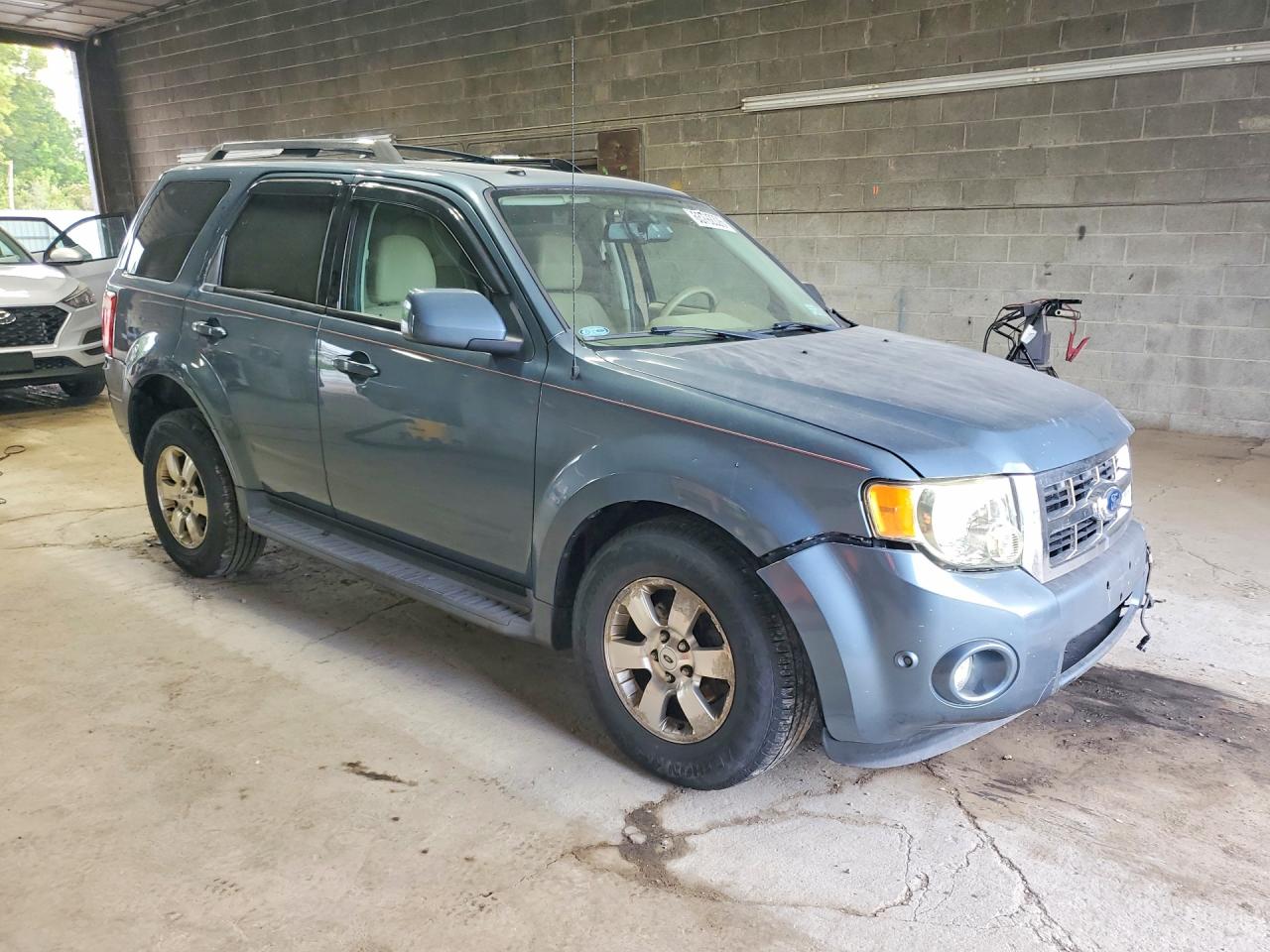 2012 Ford Escape Limited Blue vin: 1FMCU9EG2CKA51600