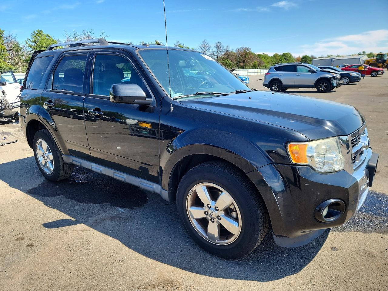 2012 Ford Escape Limited Black vin: 1FMCU9EG2CKA87190