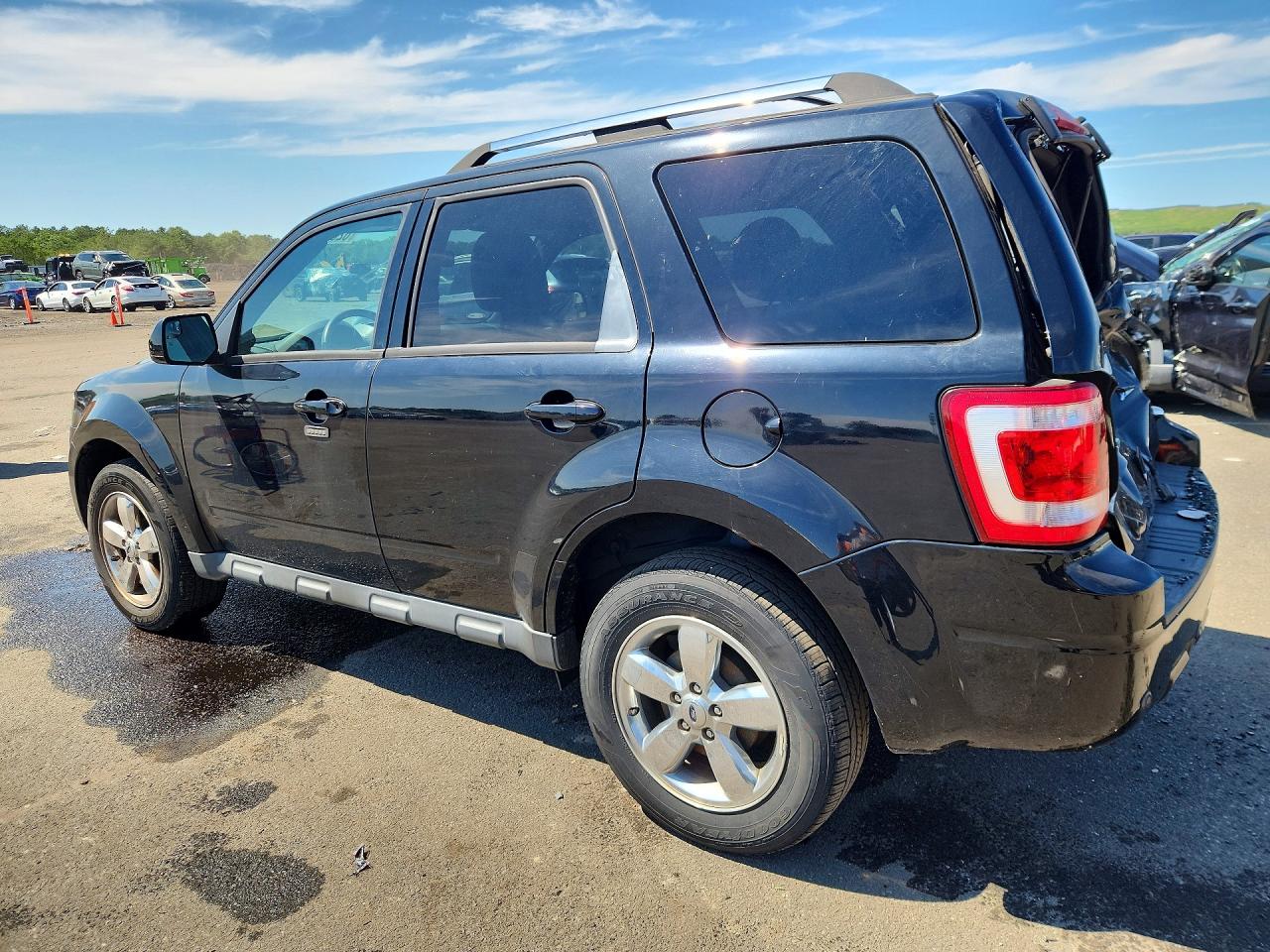 2012 Ford Escape Limited Black vin: 1FMCU9EG2CKA87190