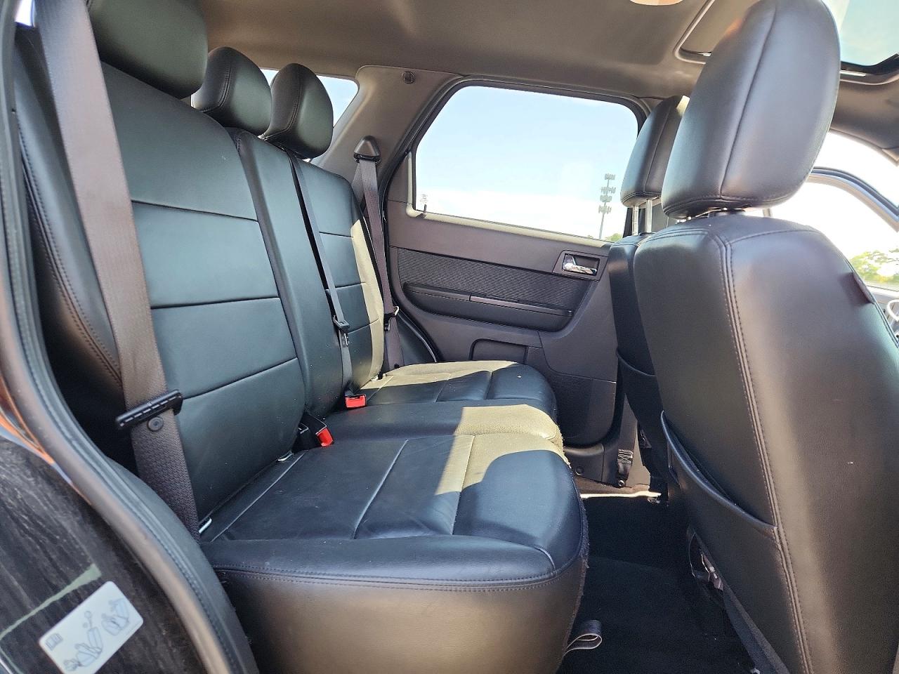2012 Ford Escape Limited Black vin: 1FMCU9EG2CKA87190