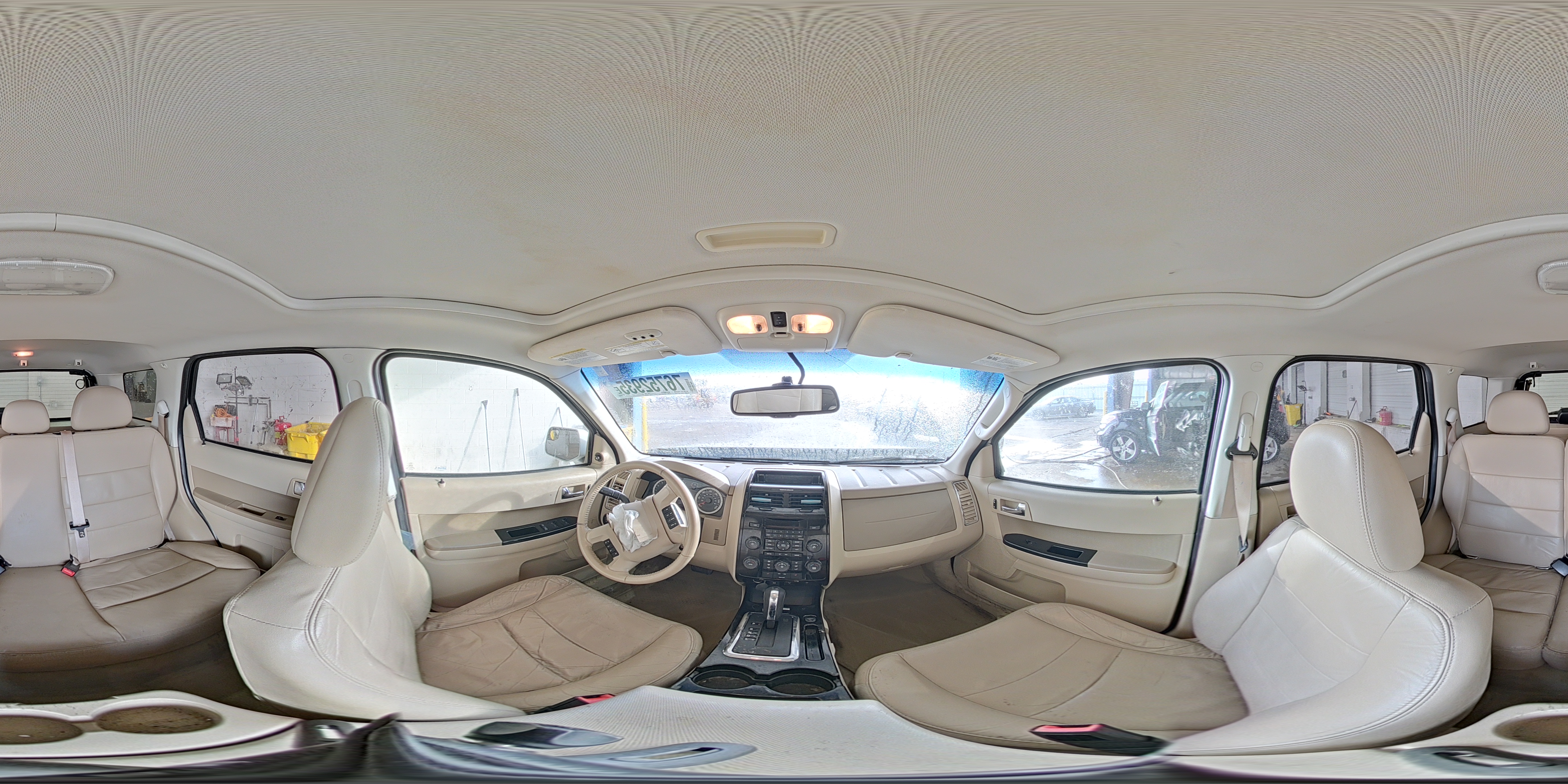 2012 Ford Escape Limited White vin: 1FMCU9EG2CKB00293