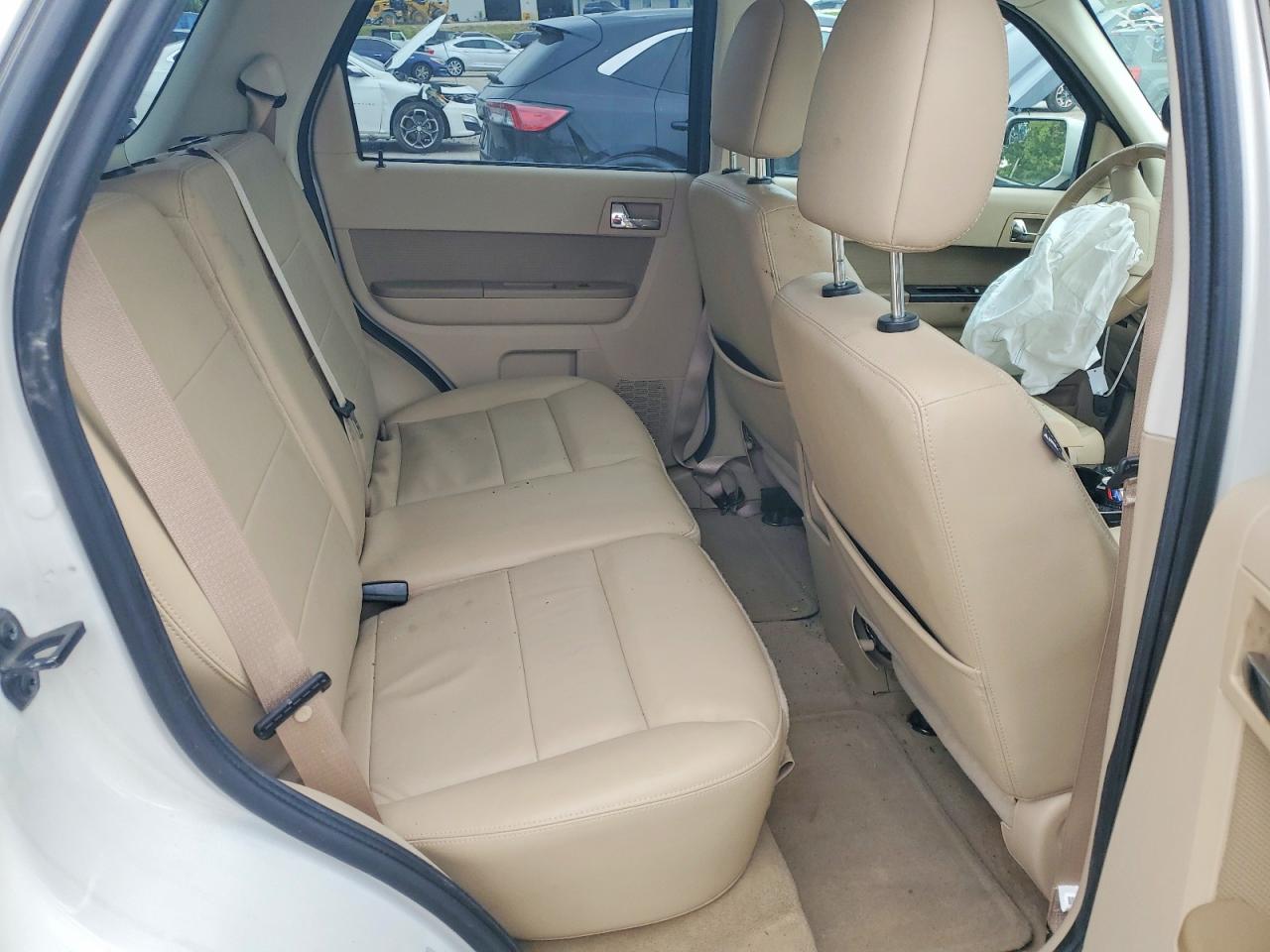 2012 Ford Escape Limited White vin: 1FMCU9EG2CKC43986