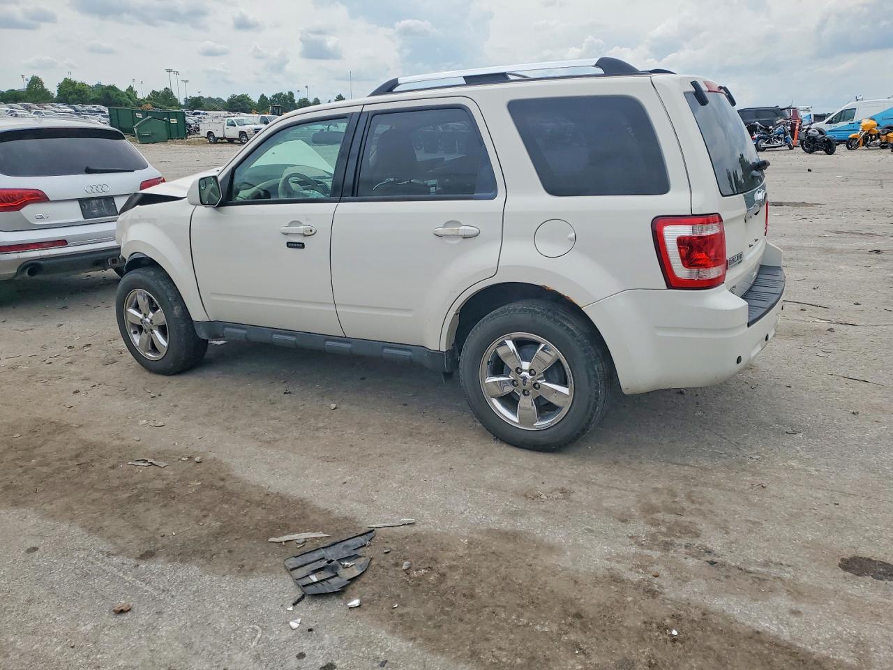 2012 Ford Escape Limited White vin: 1FMCU9EG2CKC43986