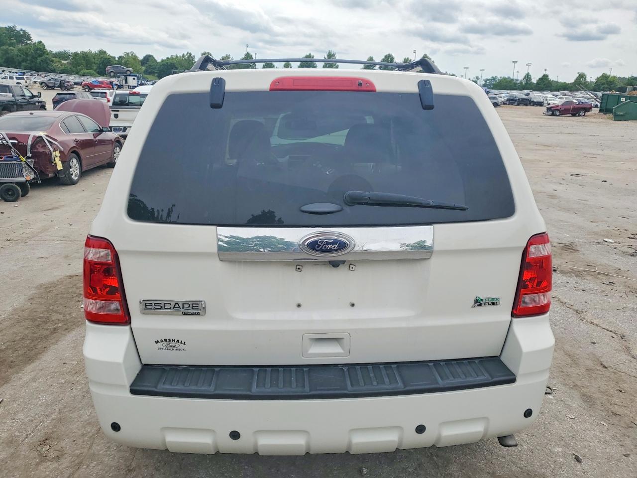 2012 Ford Escape Limited White vin: 1FMCU9EG2CKC43986