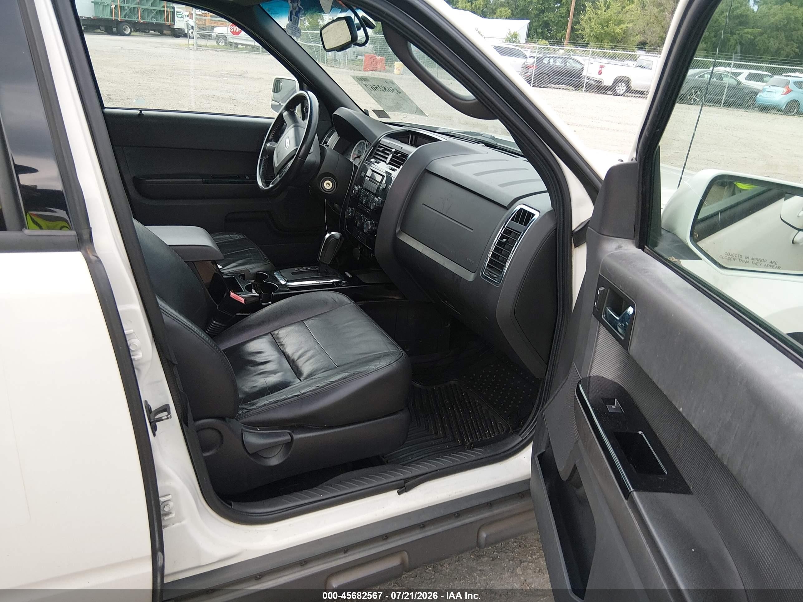 2012 Ford Escape Limited Белый vin: 1FMCU9EG2CKC46712