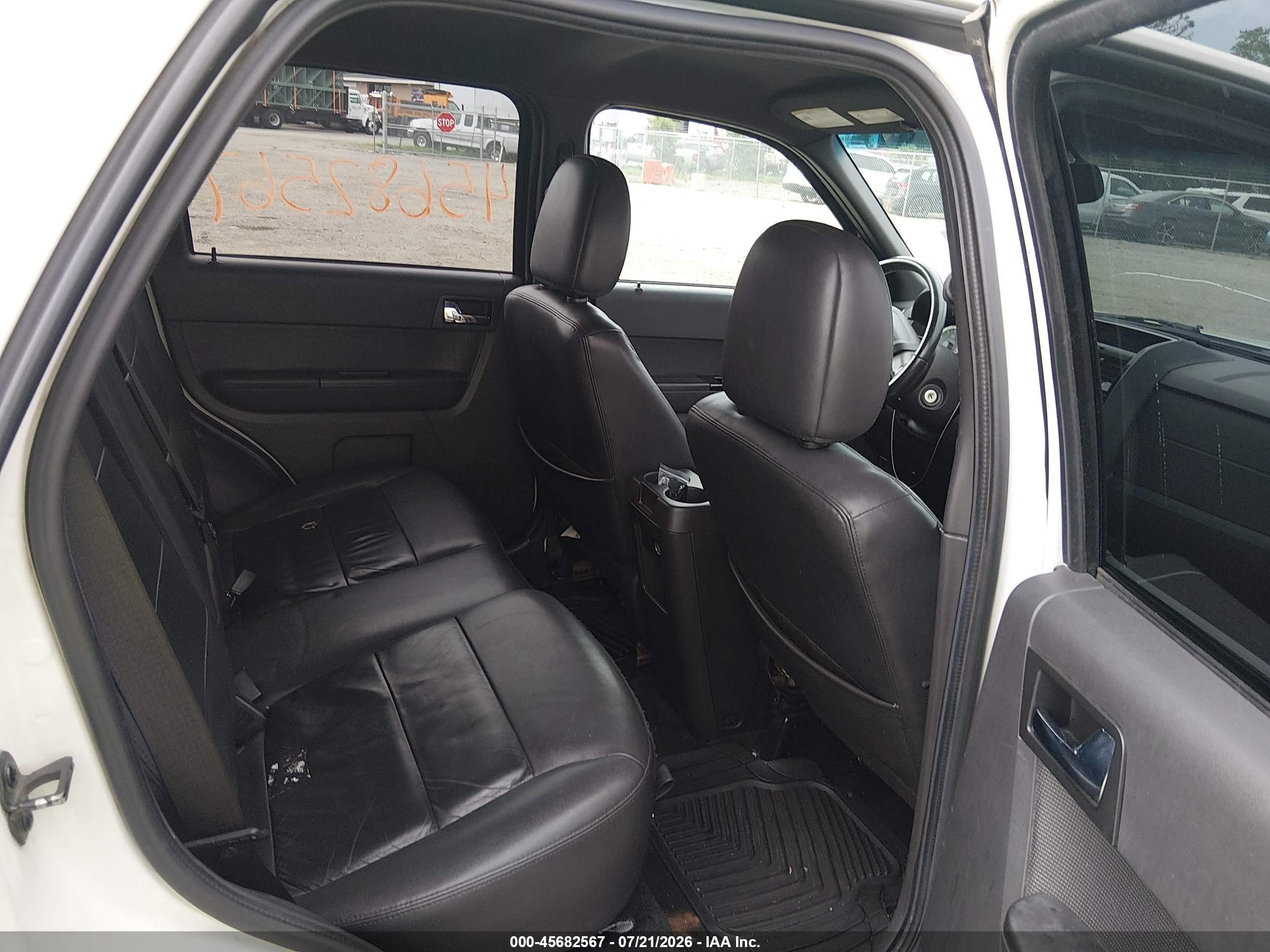 2012 Ford Escape Limited Белый vin: 1FMCU9EG2CKC46712