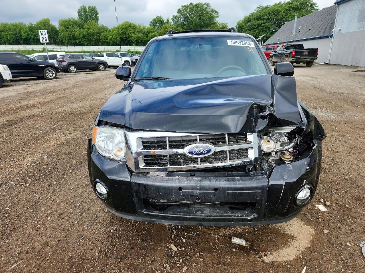 2010 Ford Escape Limited Black vin: 1FMCU9EG3AKA71545