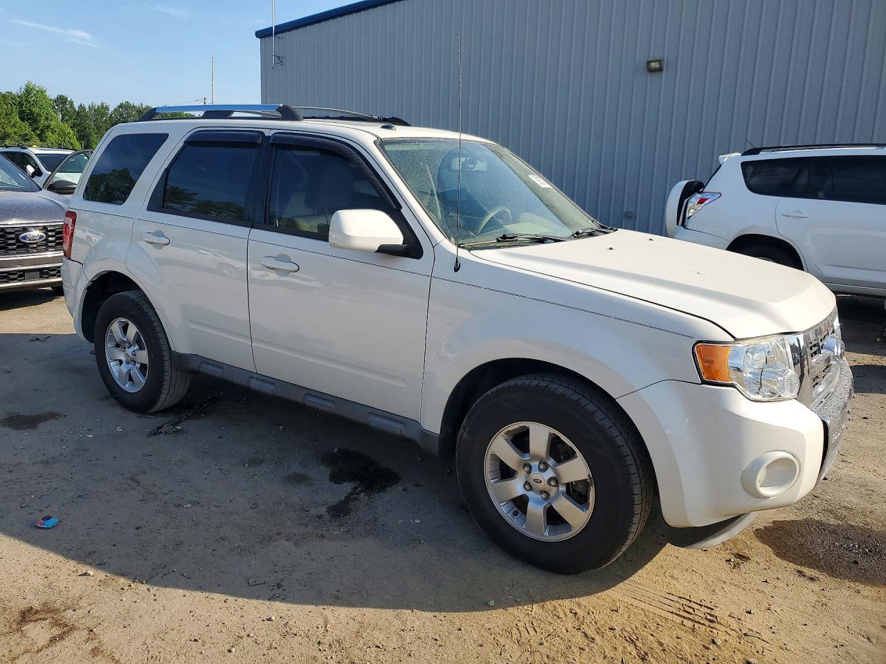 2010 Ford Escape Limited Белый vin: 1FMCU9EG3AKB51928