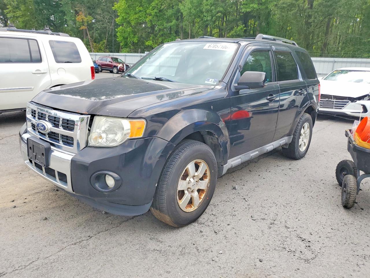 2010 Ford Escape Limited Black vin: 1FMCU9EG3AKD09216