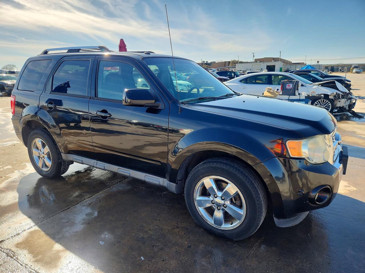 2011 Ford Escape Limited Black vin: 1FMCU9EG3BKA32004