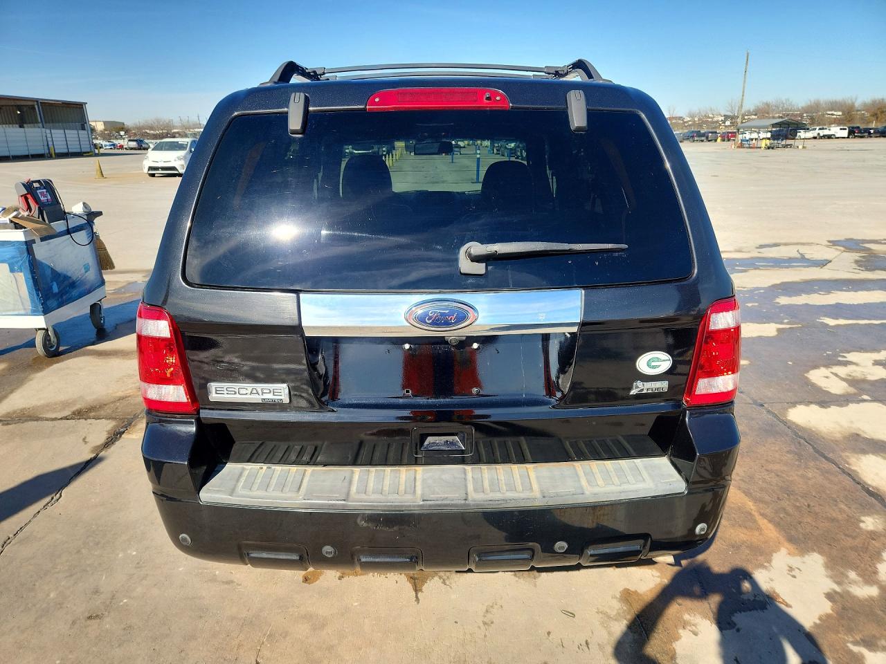 2011 Ford Escape Limited Black vin: 1FMCU9EG3BKA32004