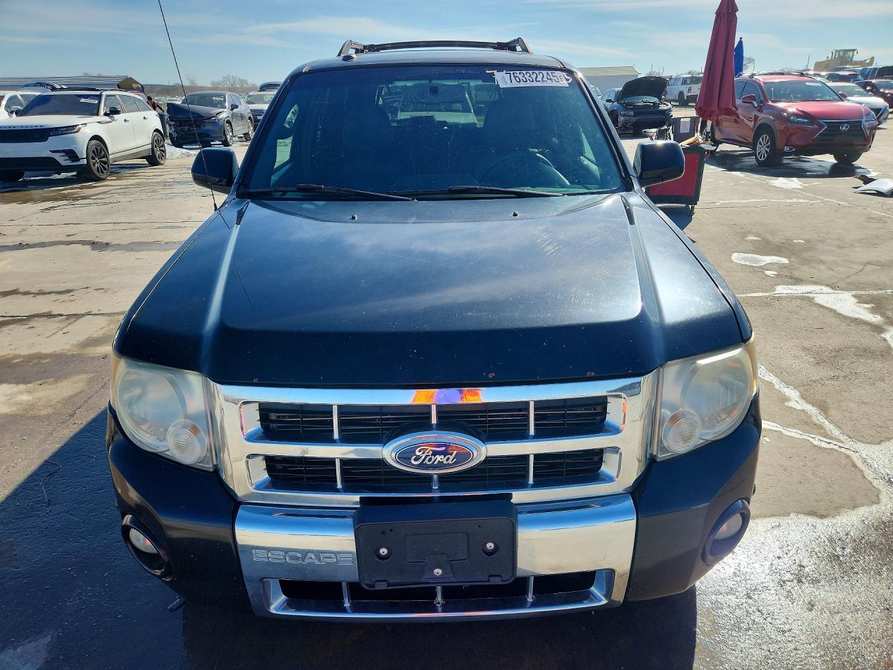 2011 Ford Escape Limited Black vin: 1FMCU9EG3BKA32004