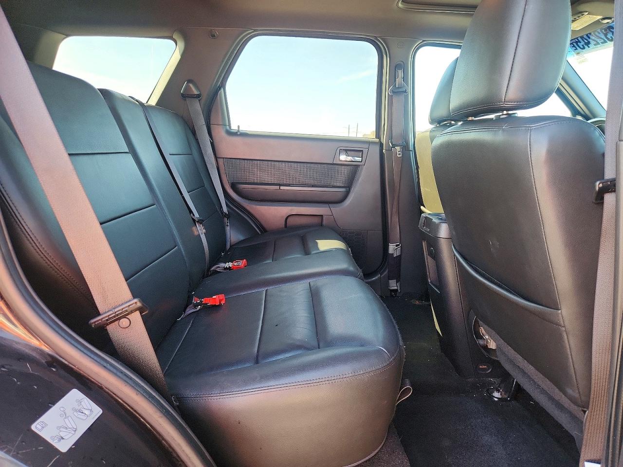 2011 Ford Escape Limited Black vin: 1FMCU9EG3BKA32004