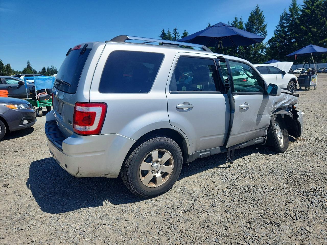 2011 Ford Escape Limited Silver vin: 1FMCU9EG3BKB46746