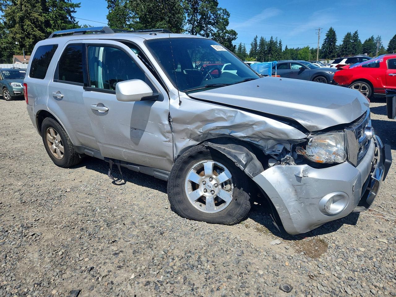 2011 Ford Escape Limited Silver vin: 1FMCU9EG3BKB46746