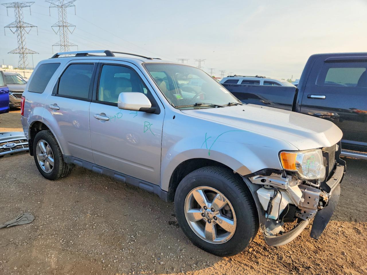 2011 Ford Escape Limited Серебряный vin: 1FMCU9EG3BKB64843