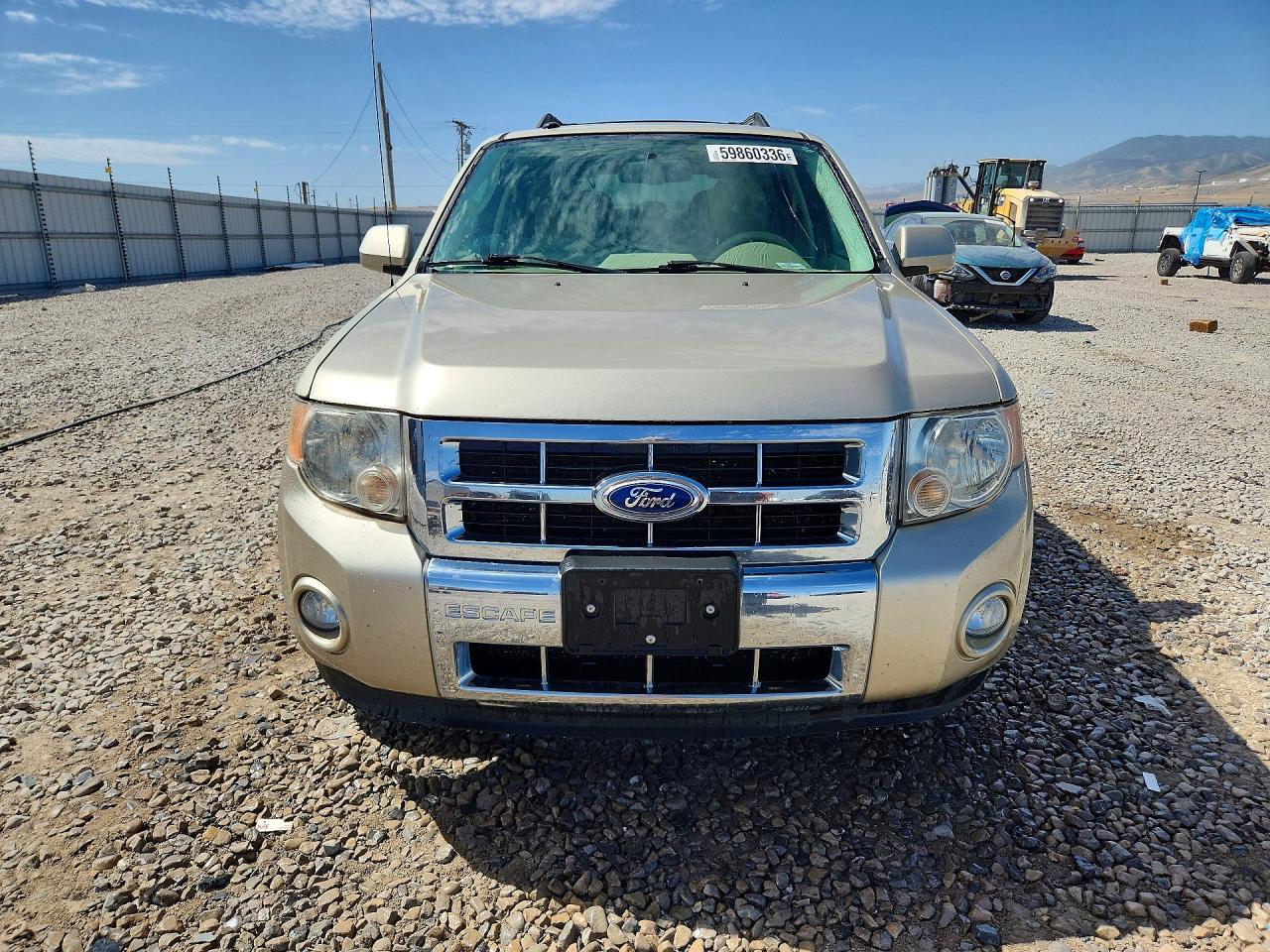 2011 Ford Escape Limited Cream vin: 1FMCU9EG3BKB84154