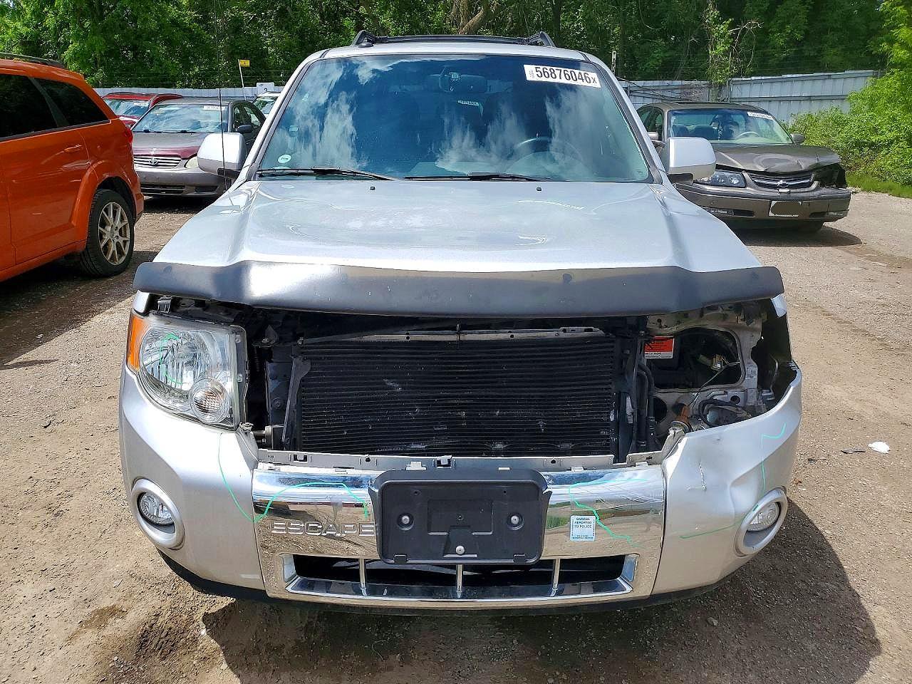 2011 Ford Escape Limited Silver vin: 1FMCU9EG3BKC56180