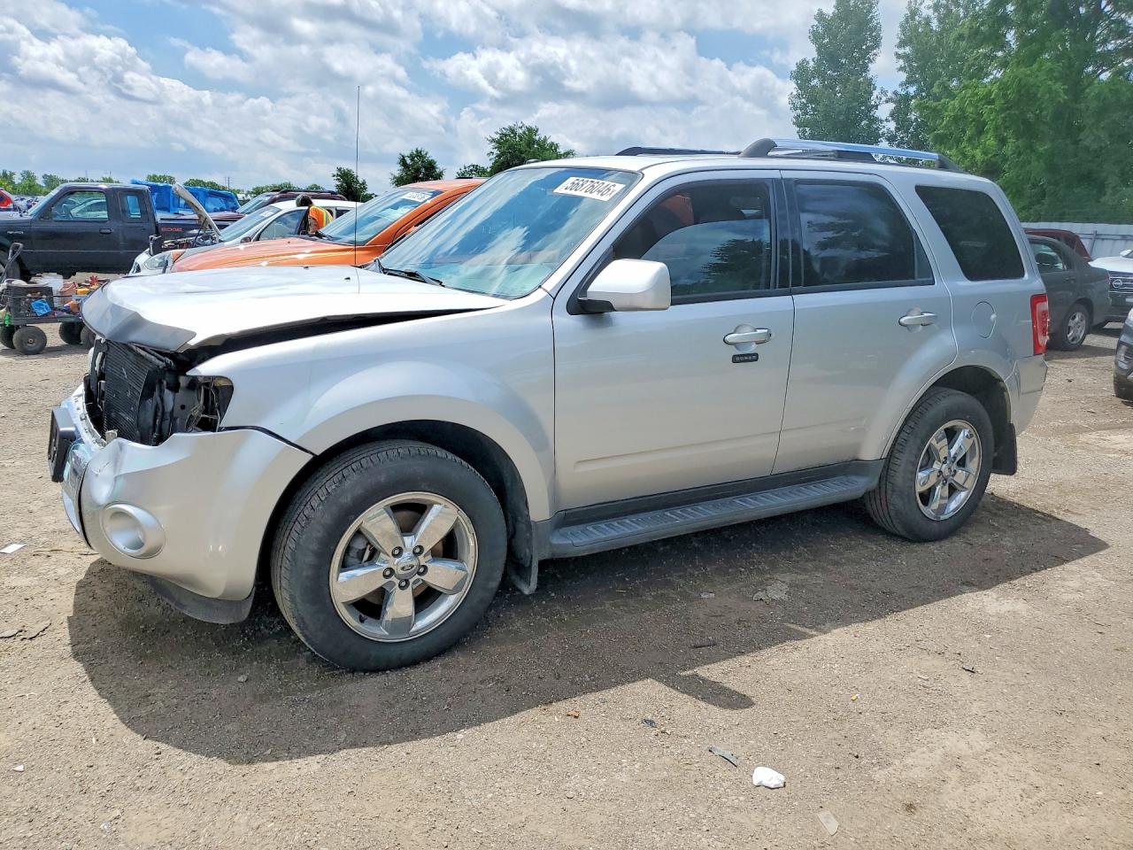 2011 Ford Escape Limited Silver vin: 1FMCU9EG3BKC56180