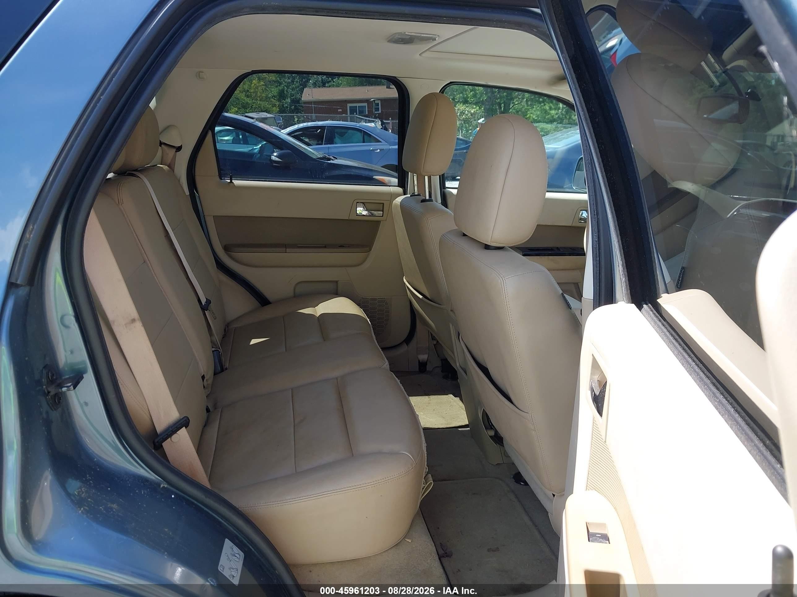 2012 Ford Escape Limited Blue vin: 1FMCU9EG3CKA42033