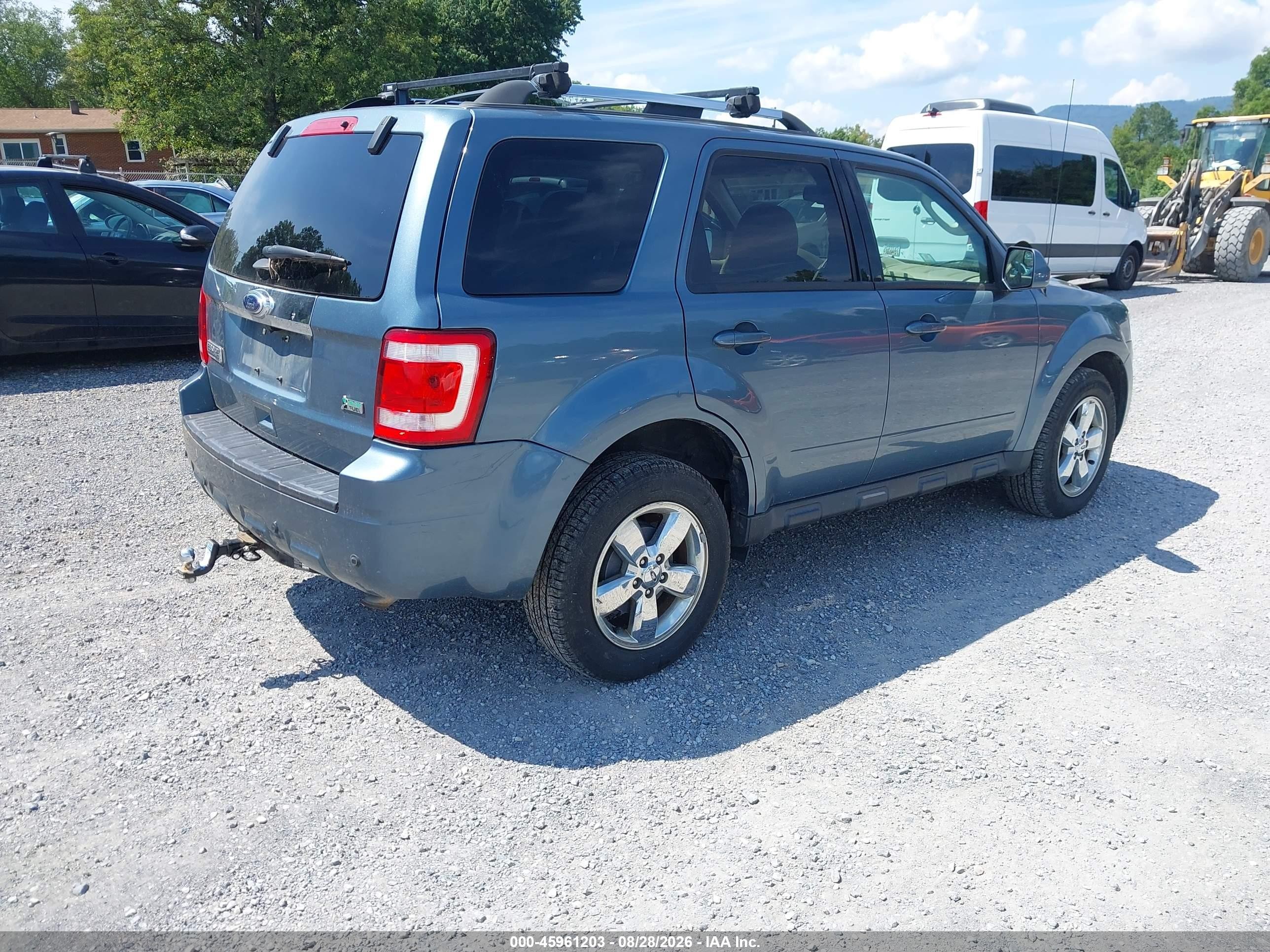 2012 Ford Escape Limited Blue vin: 1FMCU9EG3CKA42033