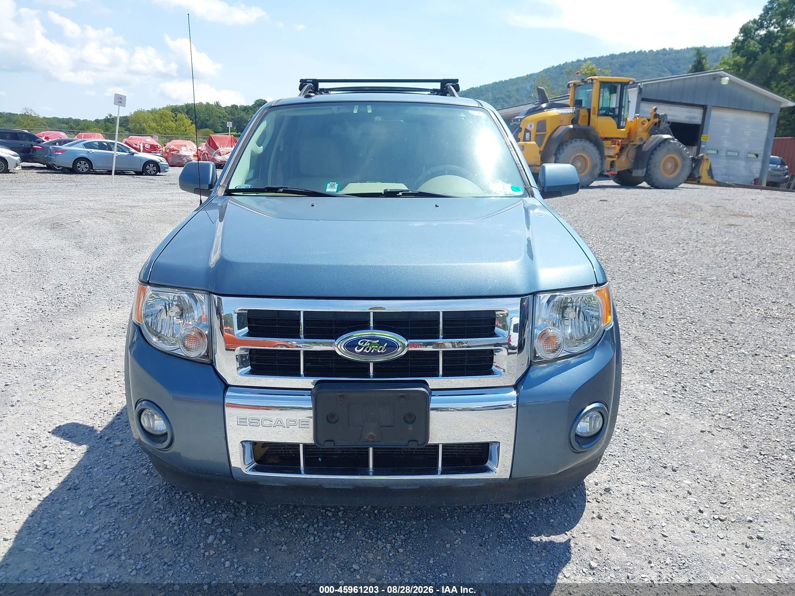 2012 Ford Escape Limited Blue vin: 1FMCU9EG3CKA42033