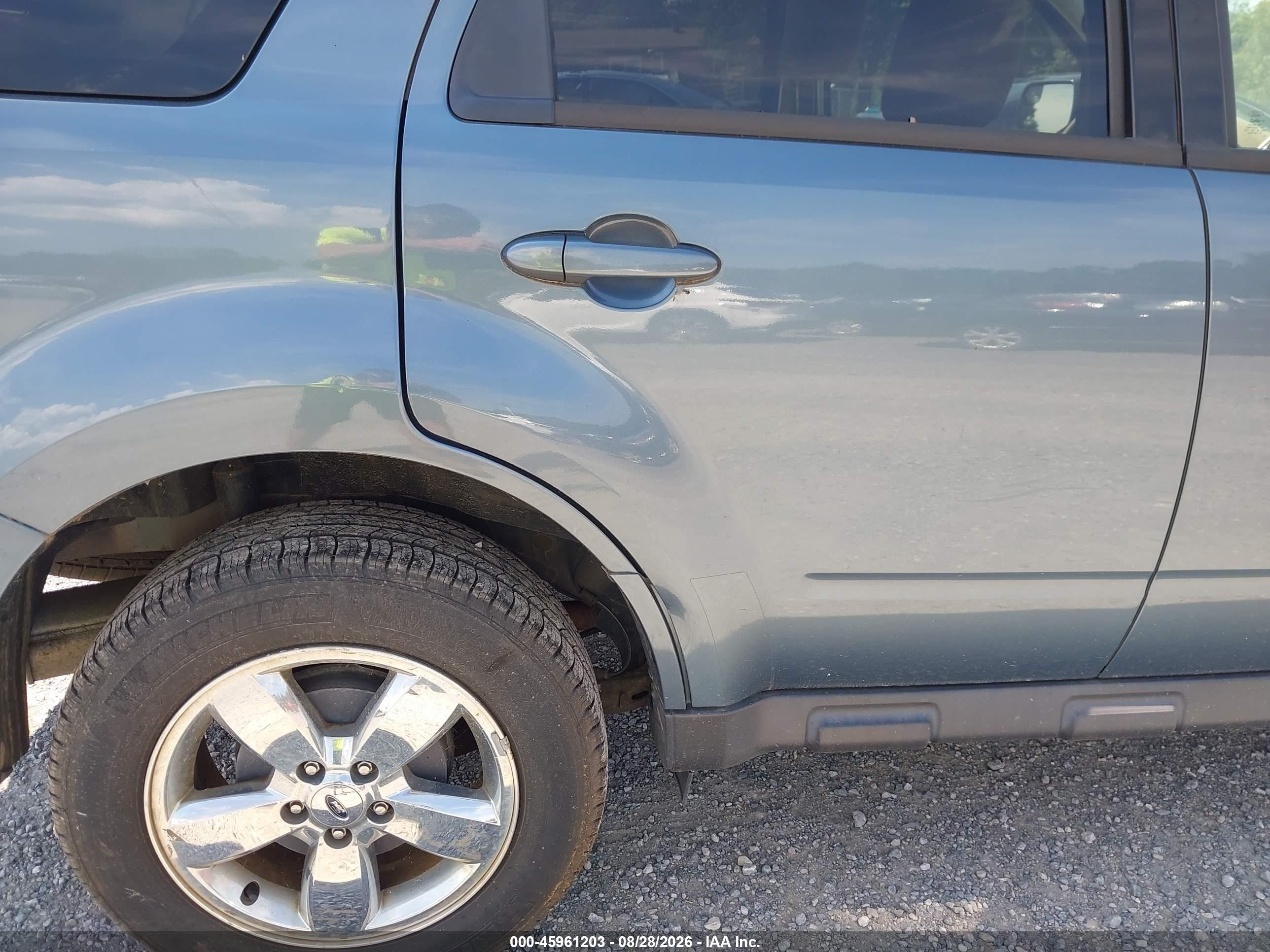 2012 Ford Escape Limited Blue vin: 1FMCU9EG3CKA42033