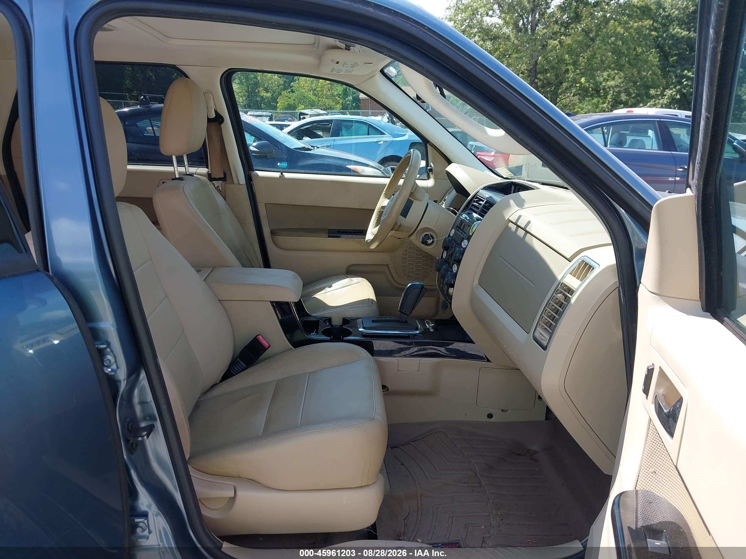 2012 Ford Escape Limited Blue vin: 1FMCU9EG3CKA42033