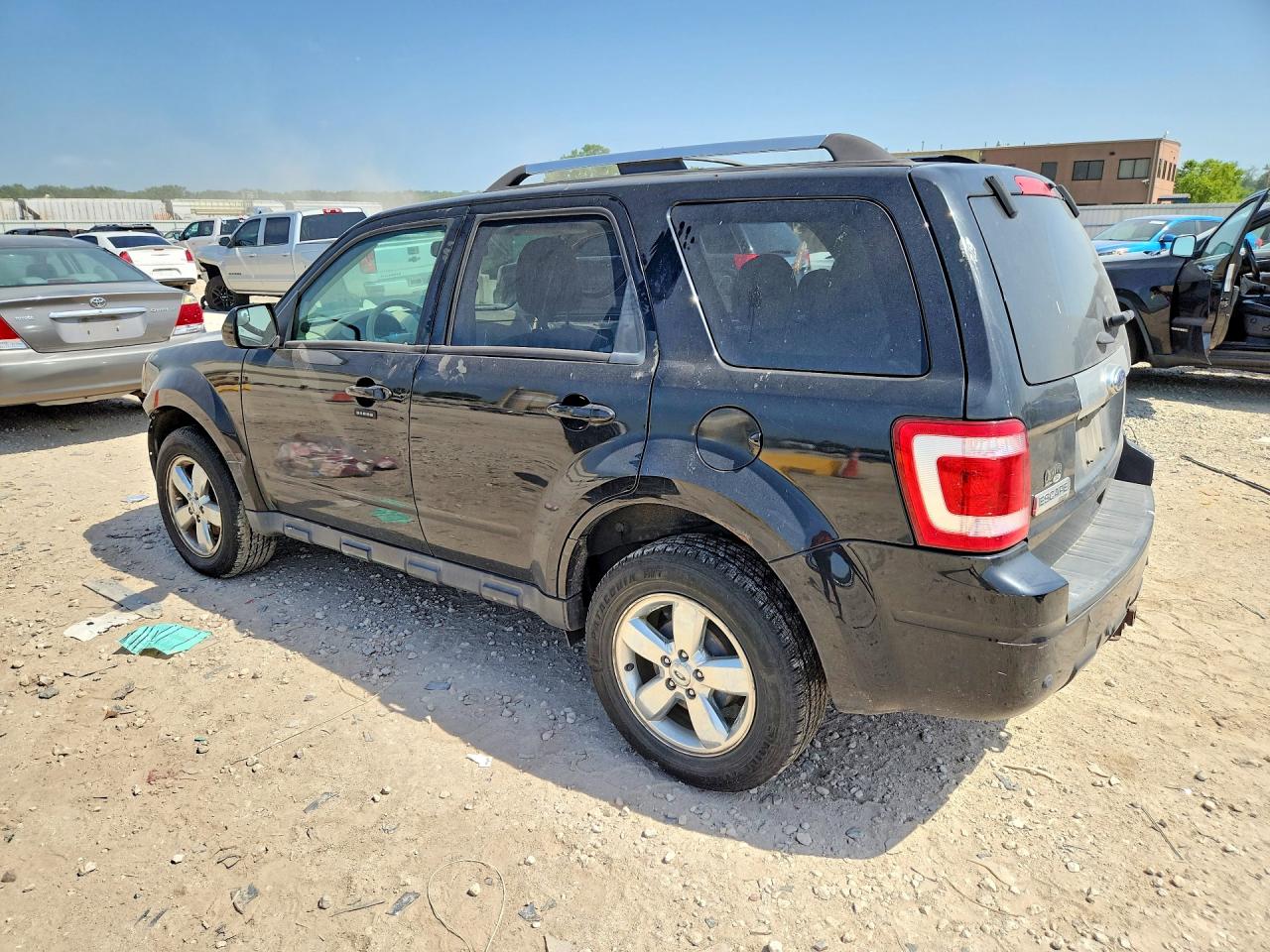 2012 Ford Escape Limited Black vin: 1FMCU9EG3CKA51900