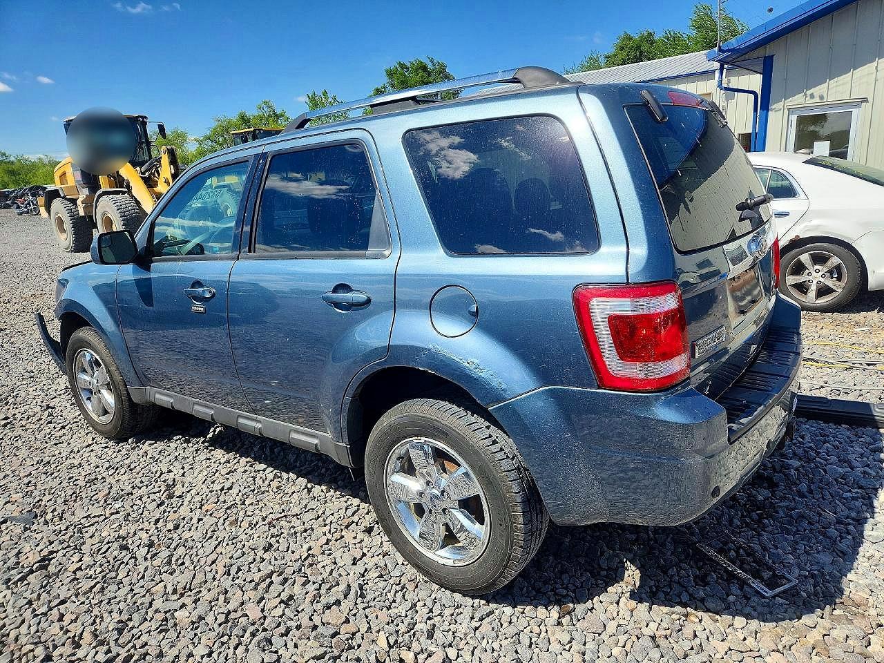 2012 Ford Escape Limited Синий vin: 1FMCU9EG3CKB02201