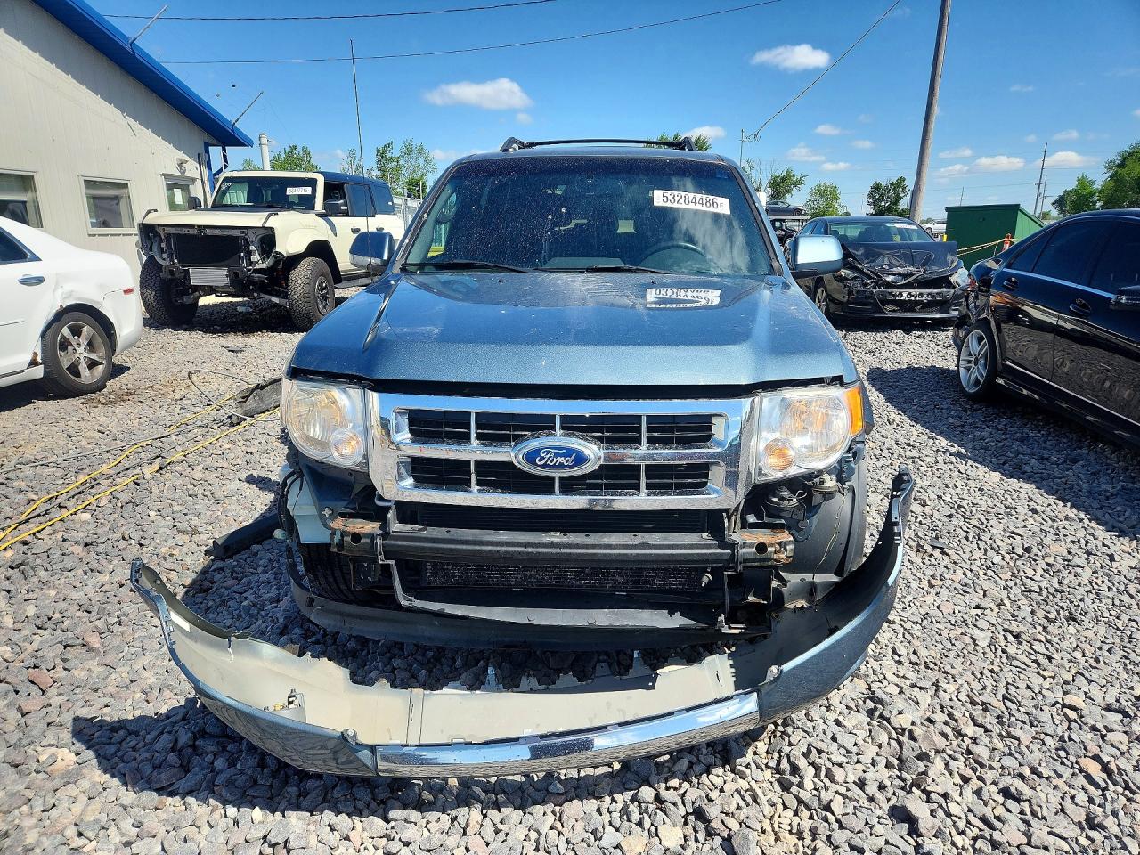 2012 Ford Escape Limited Синий vin: 1FMCU9EG3CKB02201