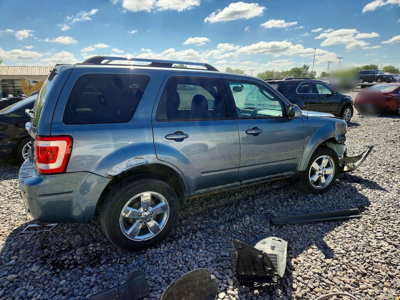 2012 Ford Escape Limited Синий vin: 1FMCU9EG3CKB02201
