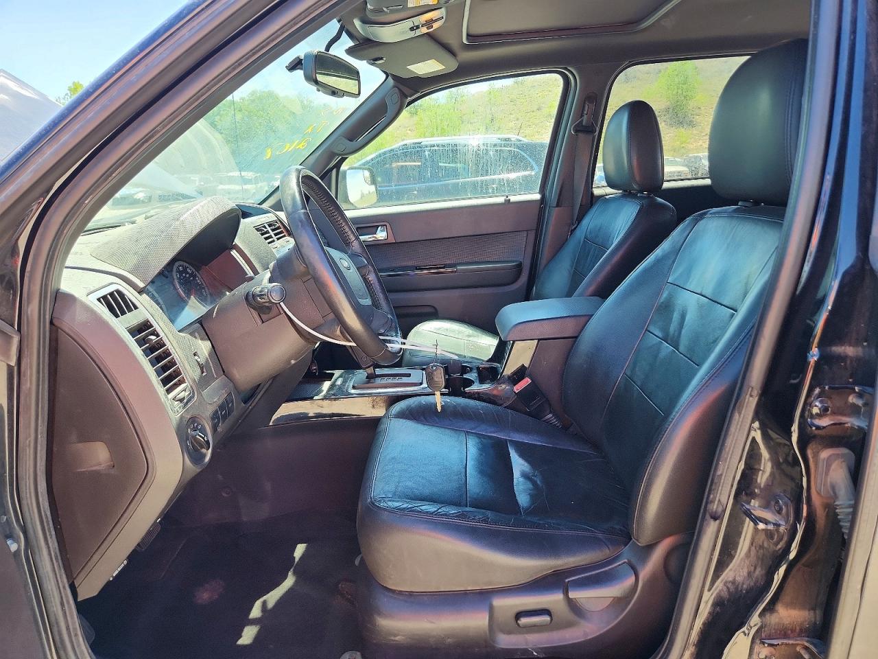 2012 Ford Escape Limited Black vin: 1FMCU9EG3CKB02389