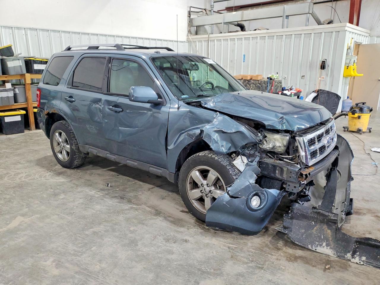 2012 Ford Escape Limited Blue vin: 1FMCU9EG3CKB25297