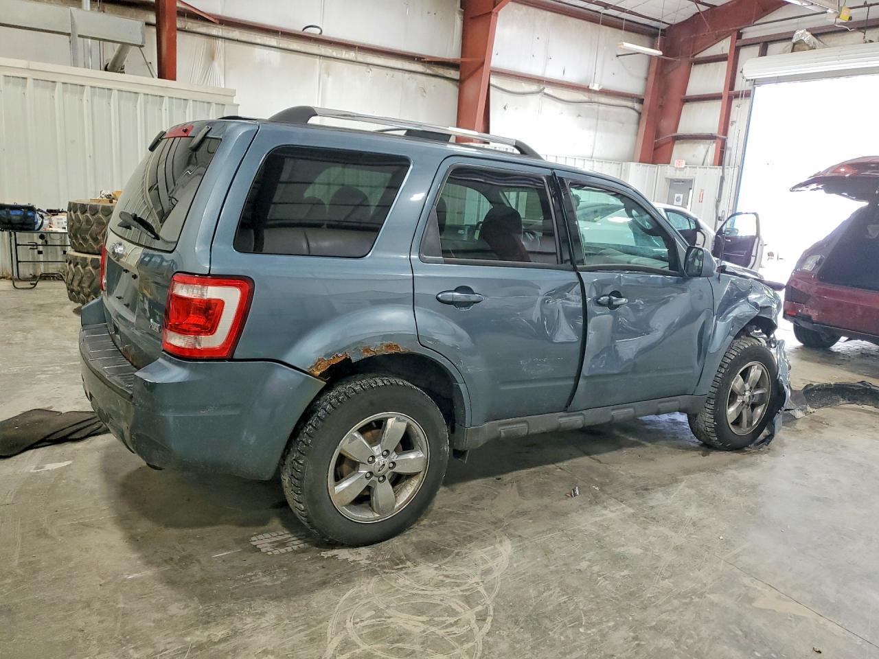 2012 Ford Escape Limited Blue vin: 1FMCU9EG3CKB25297