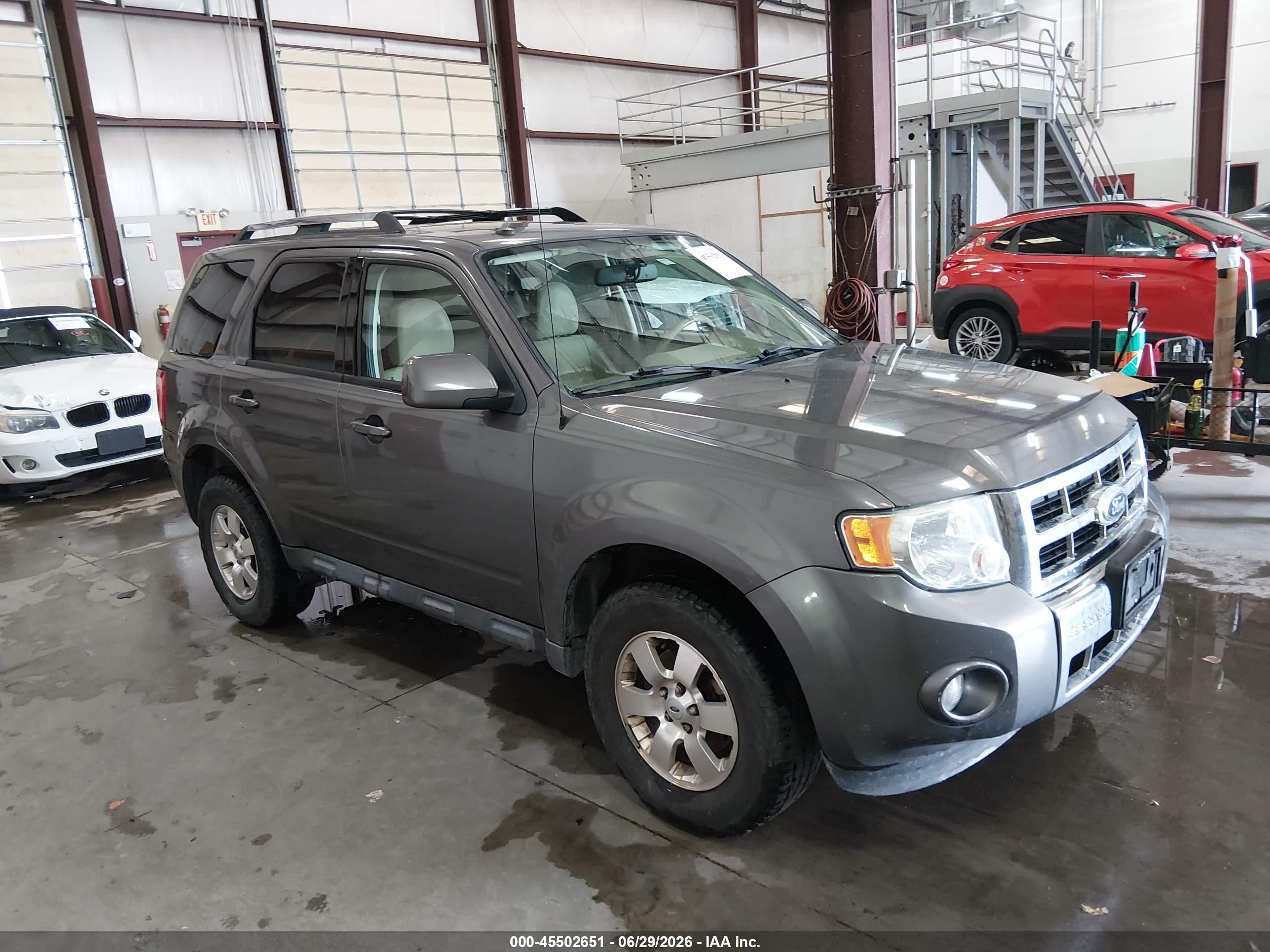 2012 Ford Escape Limited Gray vin: 1FMCU9EG3CKB42150
