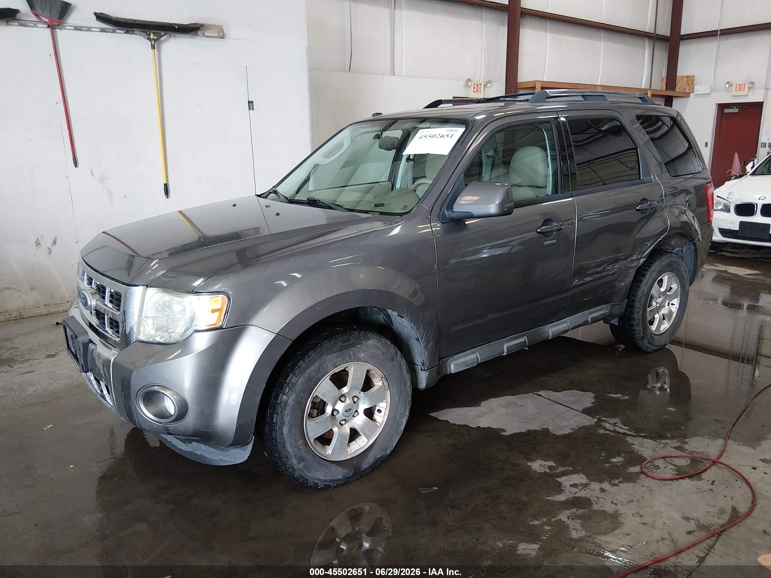 2012 Ford Escape Limited Gray vin: 1FMCU9EG3CKB42150