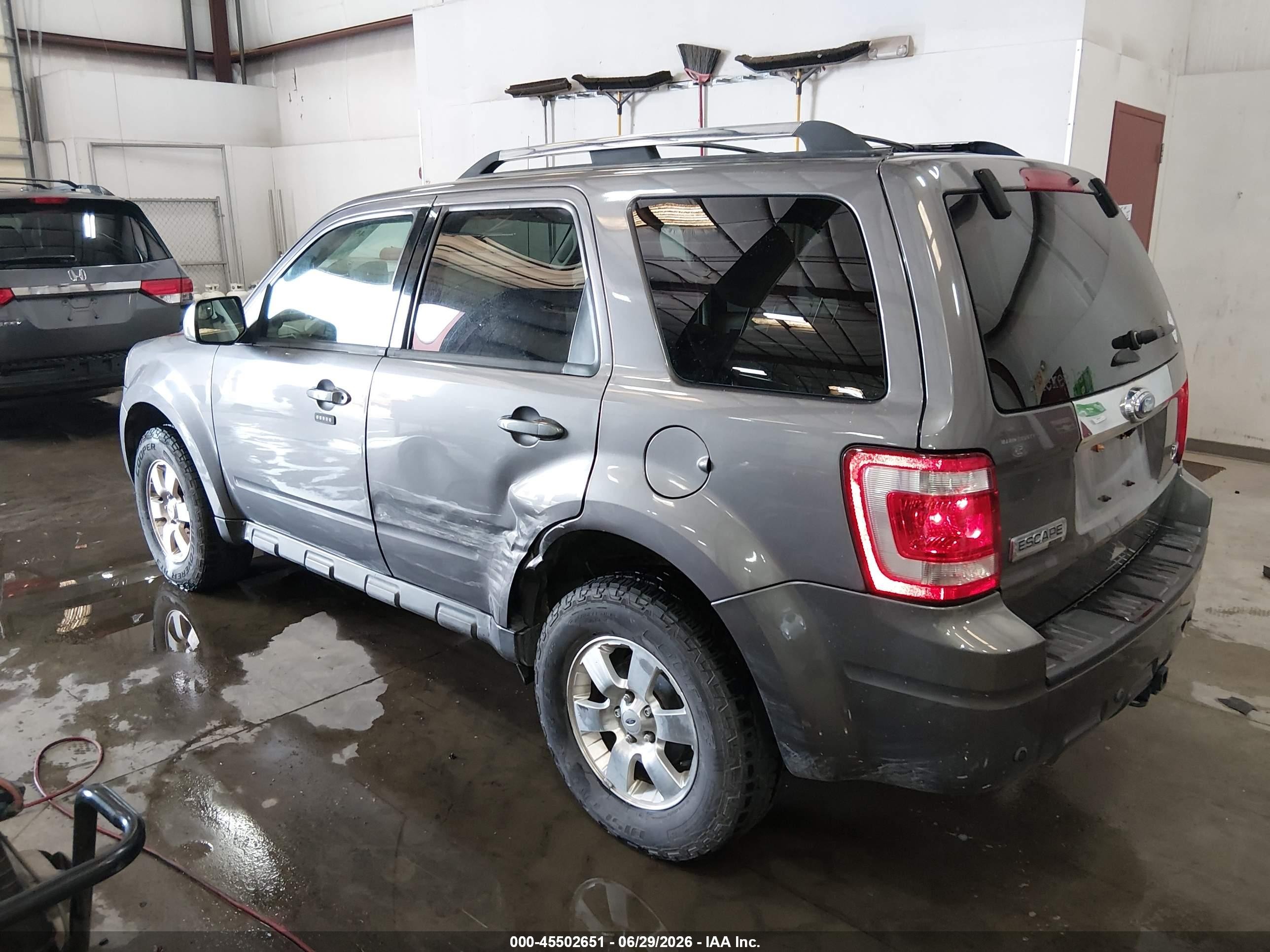 2012 Ford Escape Limited Gray vin: 1FMCU9EG3CKB42150