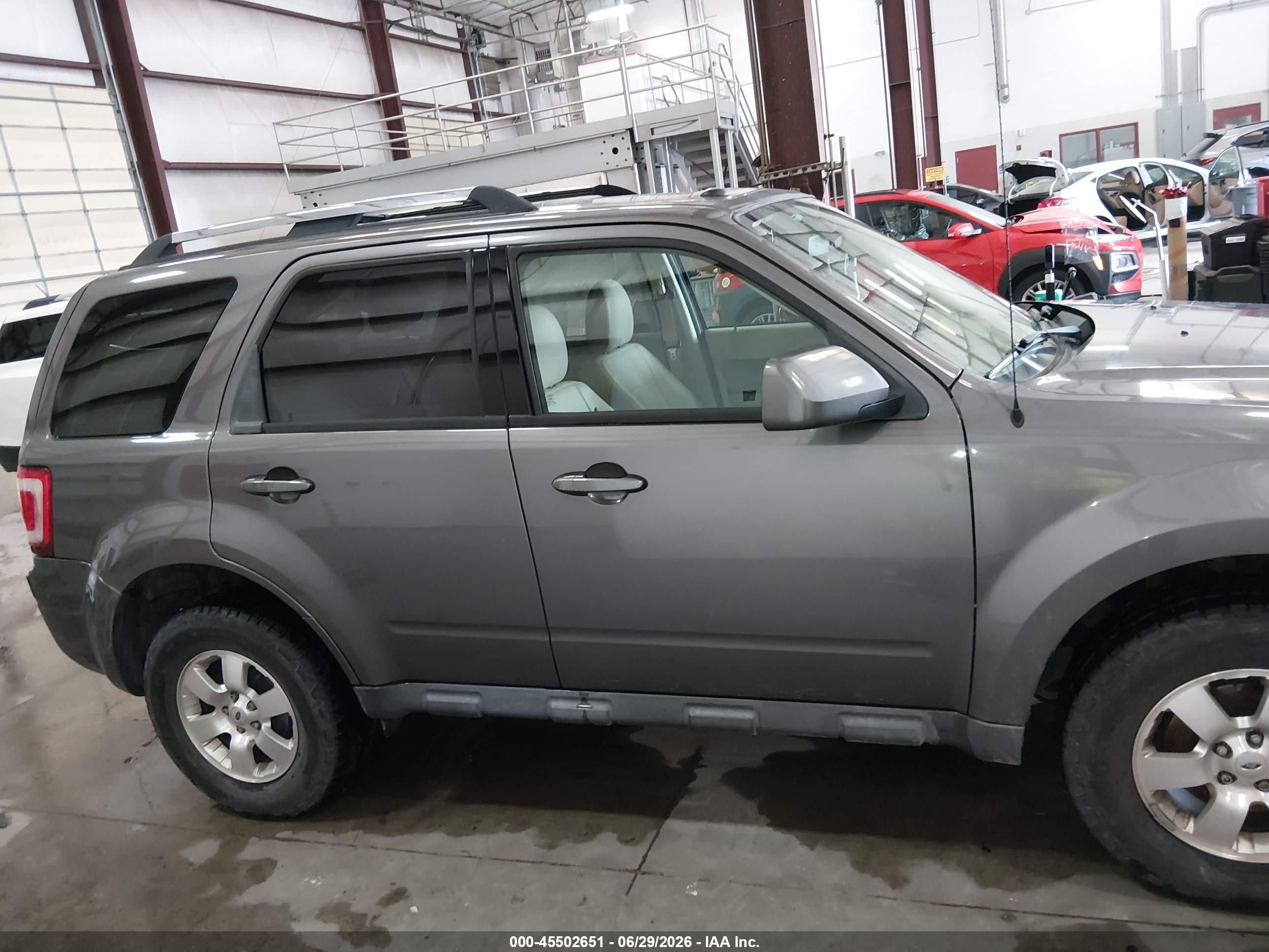 2012 Ford Escape Limited Gray vin: 1FMCU9EG3CKB42150