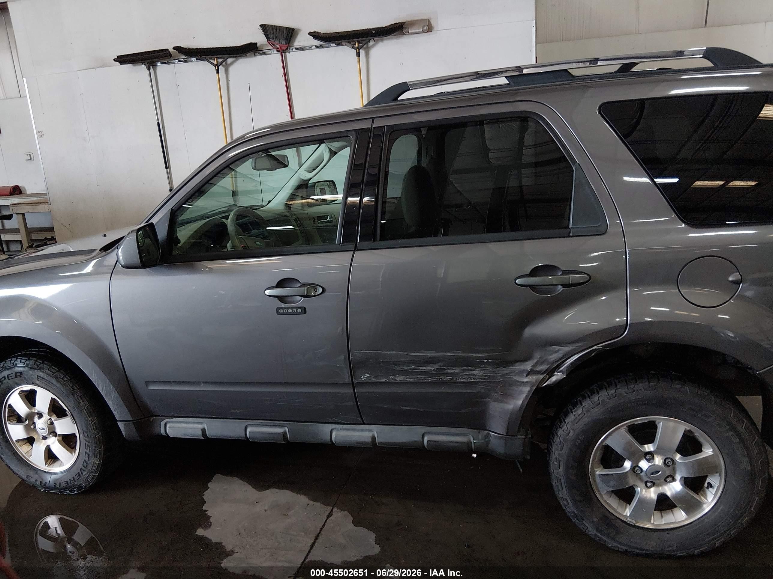 2012 Ford Escape Limited Gray vin: 1FMCU9EG3CKB42150