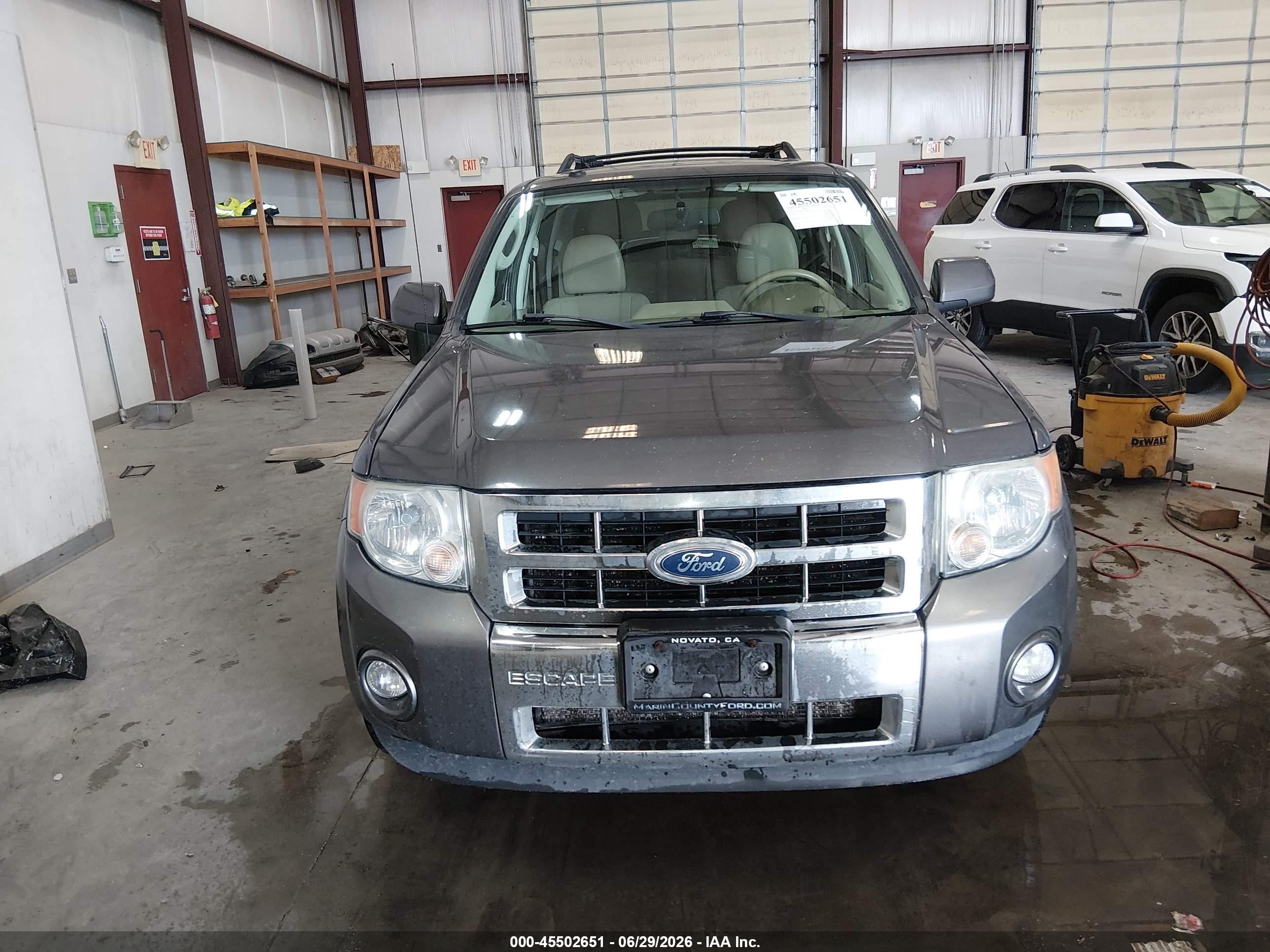 2012 Ford Escape Limited Gray vin: 1FMCU9EG3CKB42150